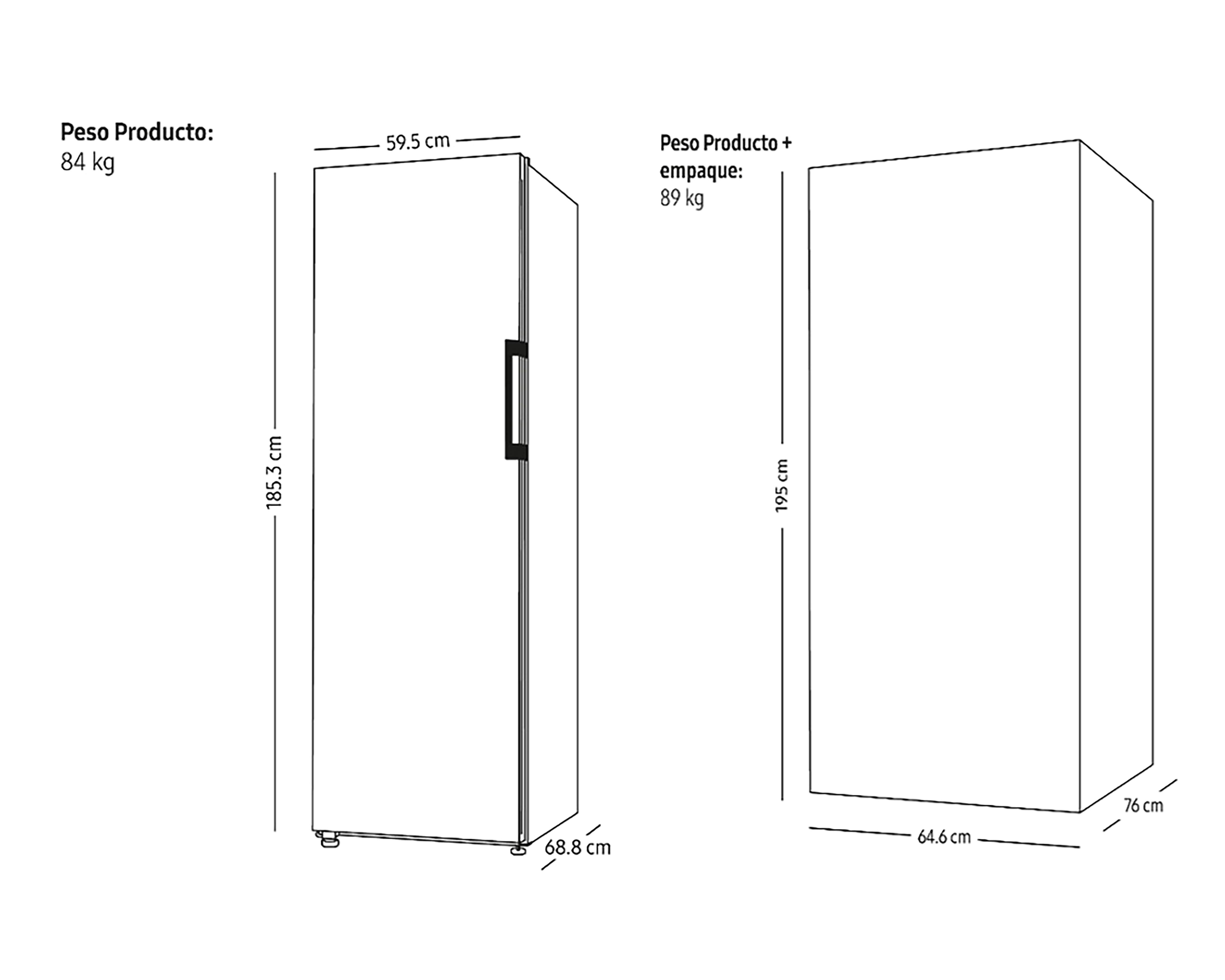 Foto 10 pulgar | Refrigerador Samsung Bespoke French Door 11 Pies Azul