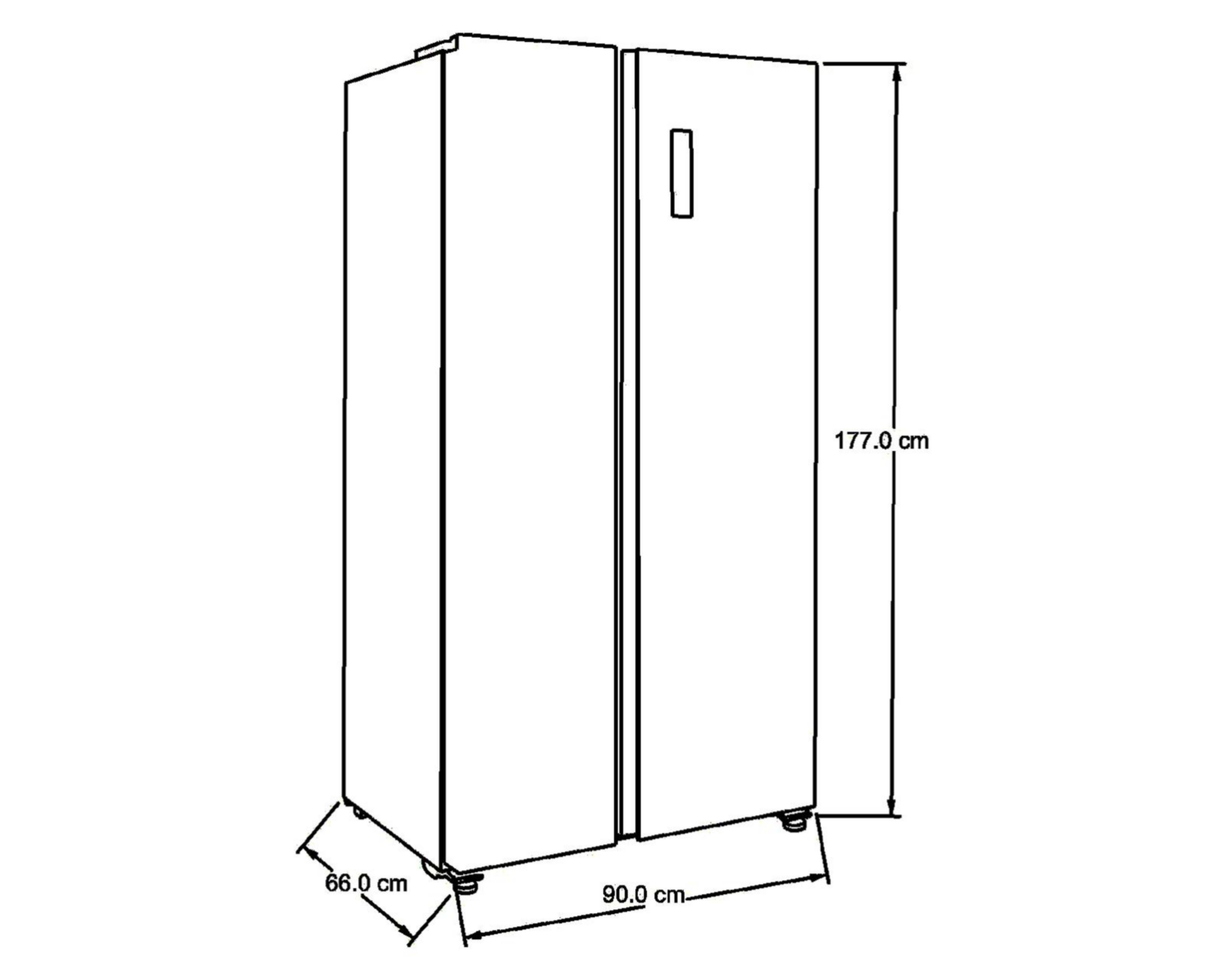 Foto 7 pulgar | Refrigerador Whirlpool Side by Side Xpert 18 Pies Gris WD1600S