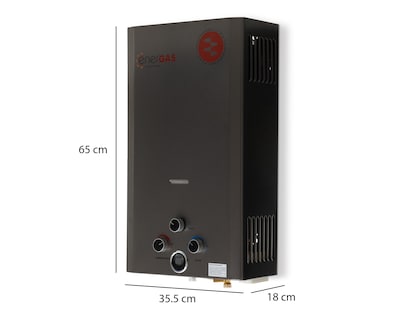 Foto 5 | Calentador Instantáneo de Agua Energas EG-LP-12L de 2 Servicios Gas LP