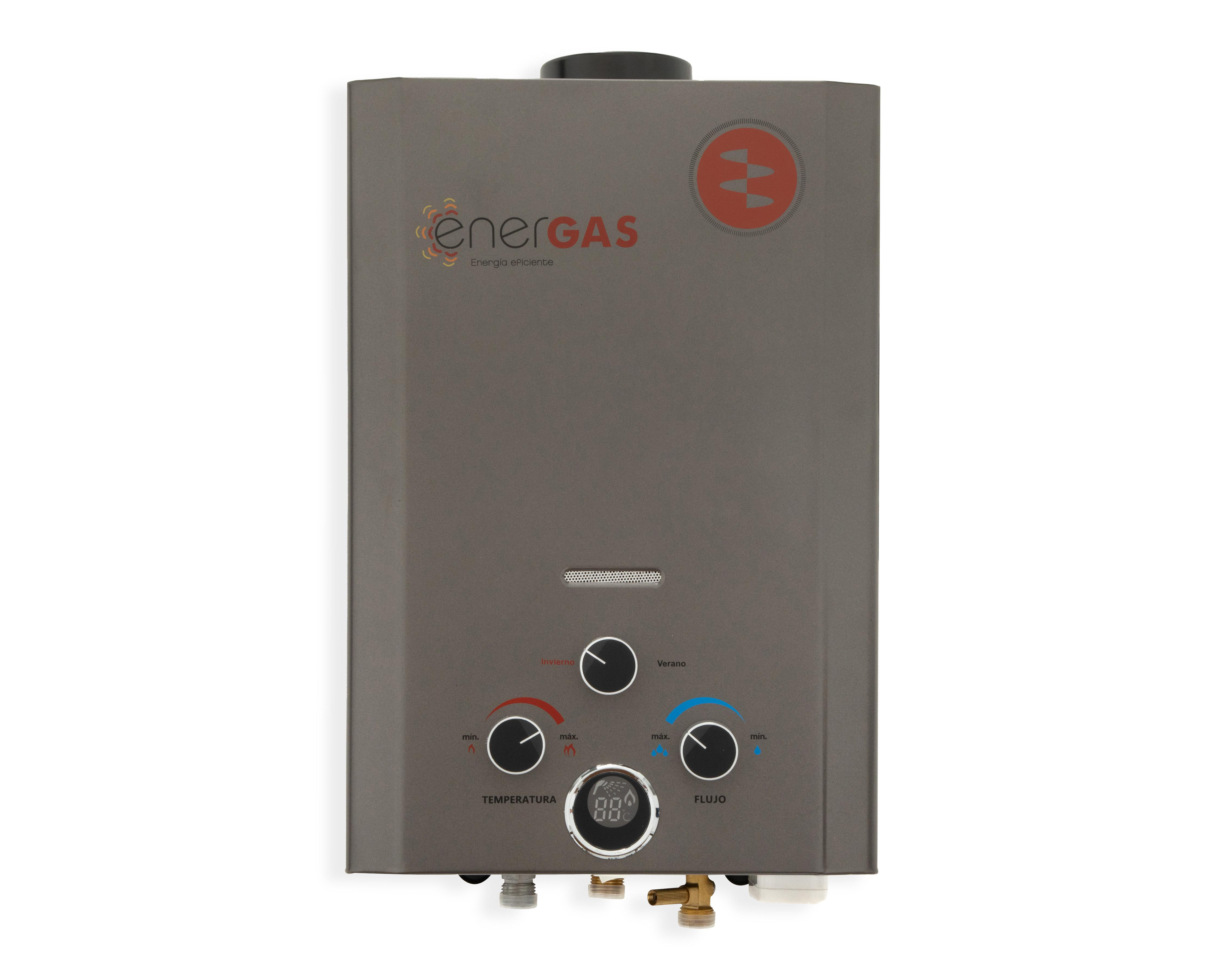 Foto 1 | Calentador Instantáneo de Agua Energas EG-LP-6LB de 1 Servicio Gas LP