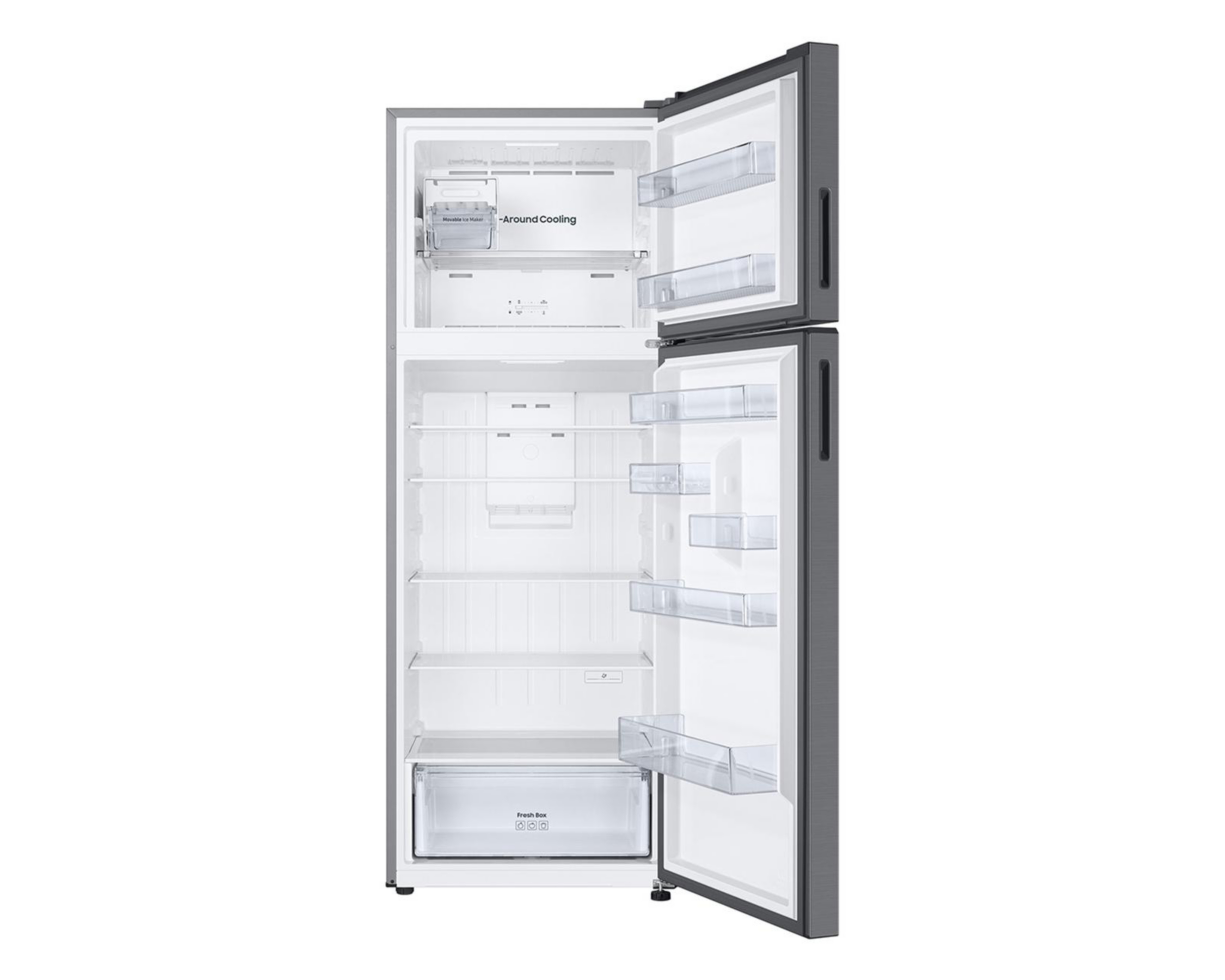 Foto 6 pulgar | Refrigerador Samsung RT53DG6128S9EM Top Mount 19 Pies Gris