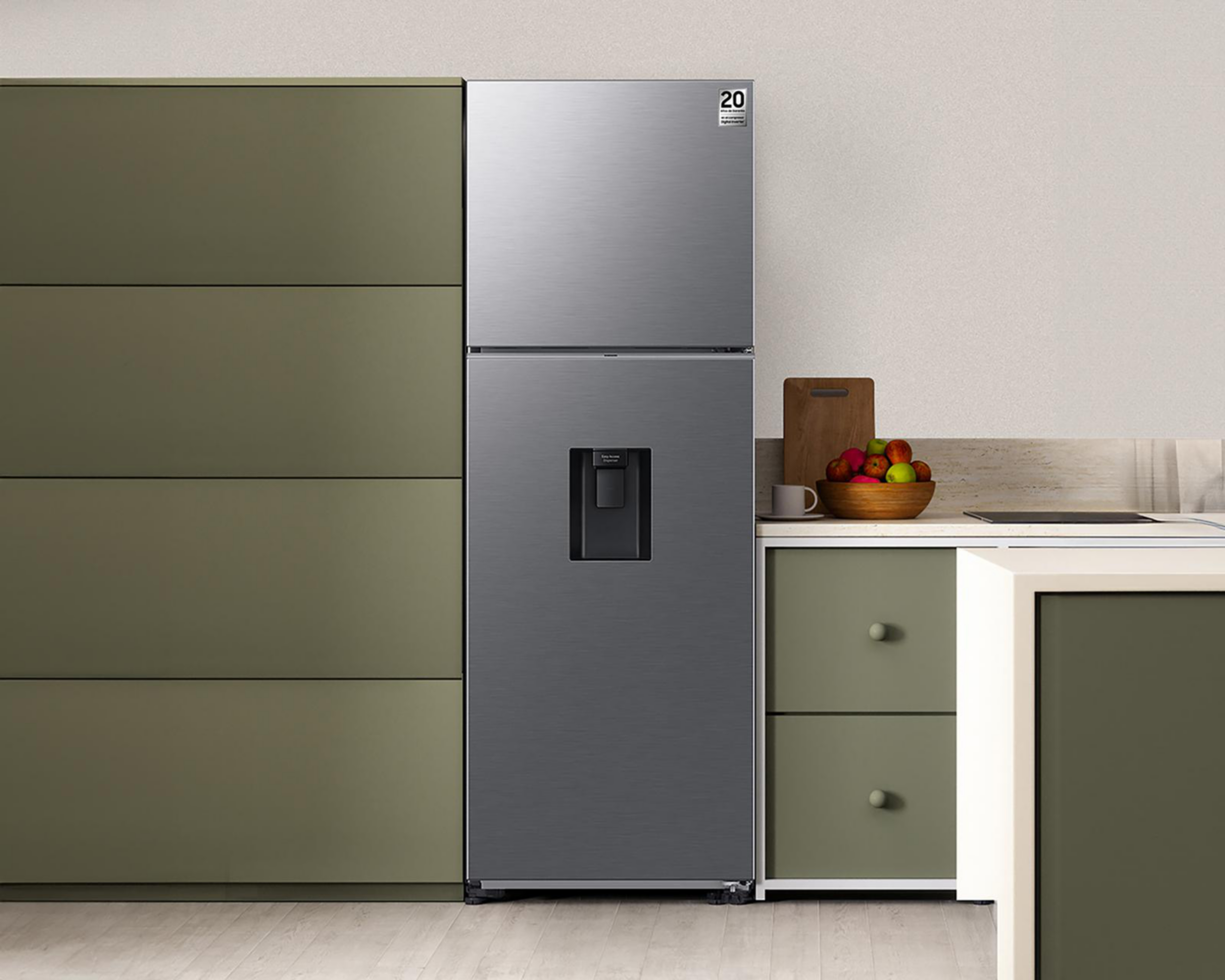 Foto 9 pulgar | Refrigerador Samsung RT35DG5224S9EM Top Mount 12 Pies Gris