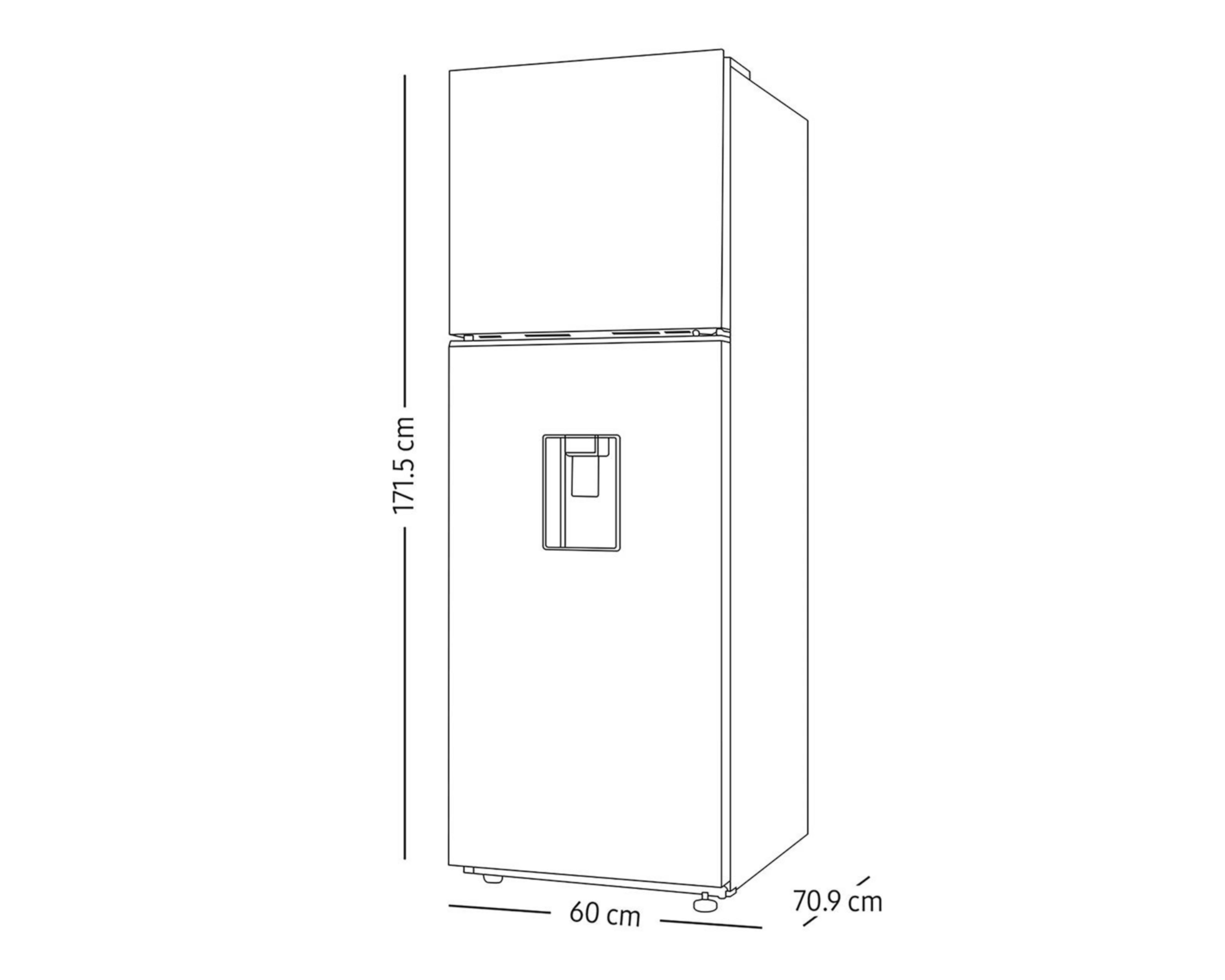 Foto 10 pulgar | Refrigerador Samsung RT35DG5224S9EM Top Mount 12 Pies Gris