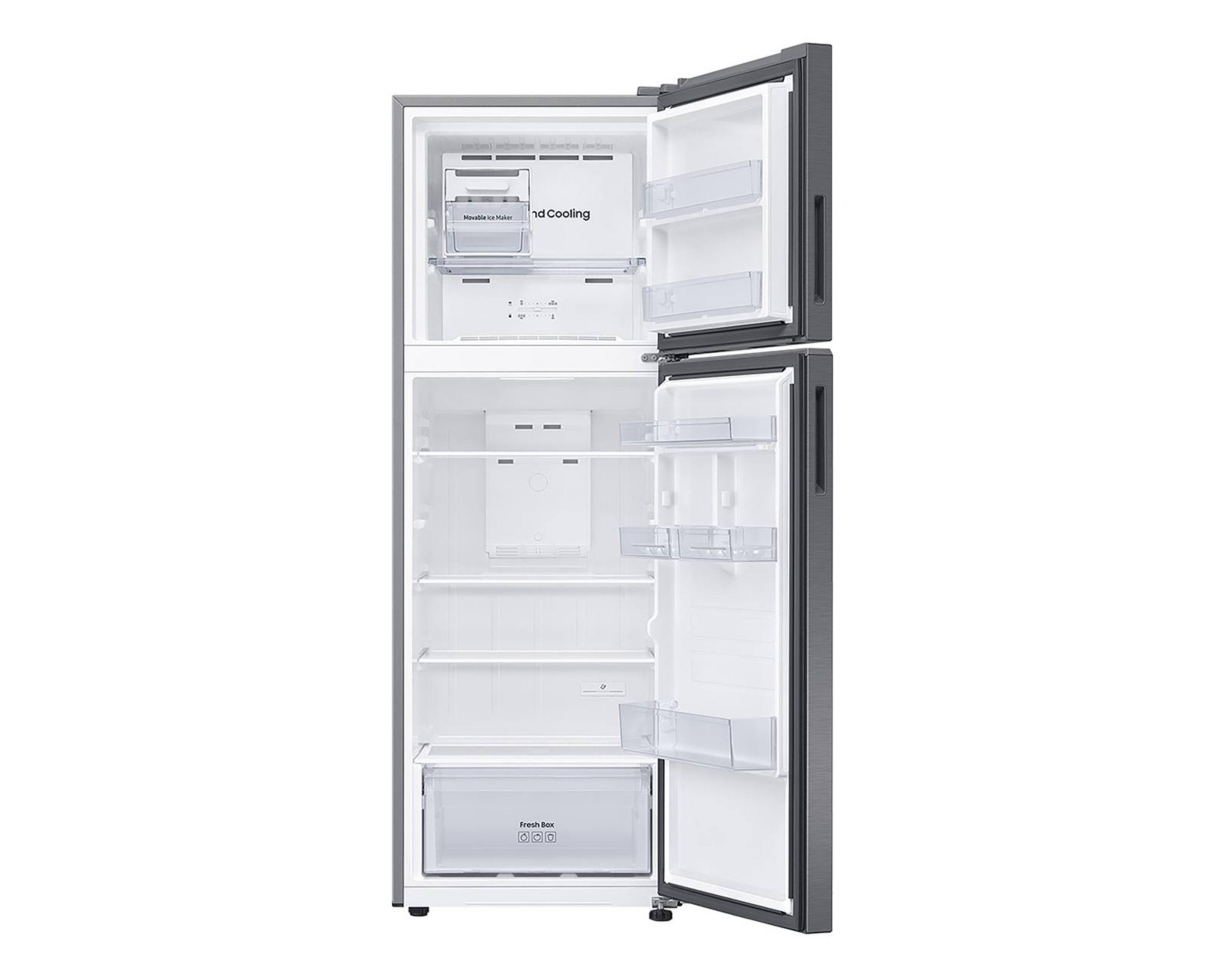 Foto 6 pulgar | Refrigerador Samsung RT31DG5124S9EM Top Mount 11 Pies Gris