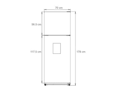 Foto 8 | Refrigerador Teka Top Mount RTF 34700 SS 14 Pies Acero