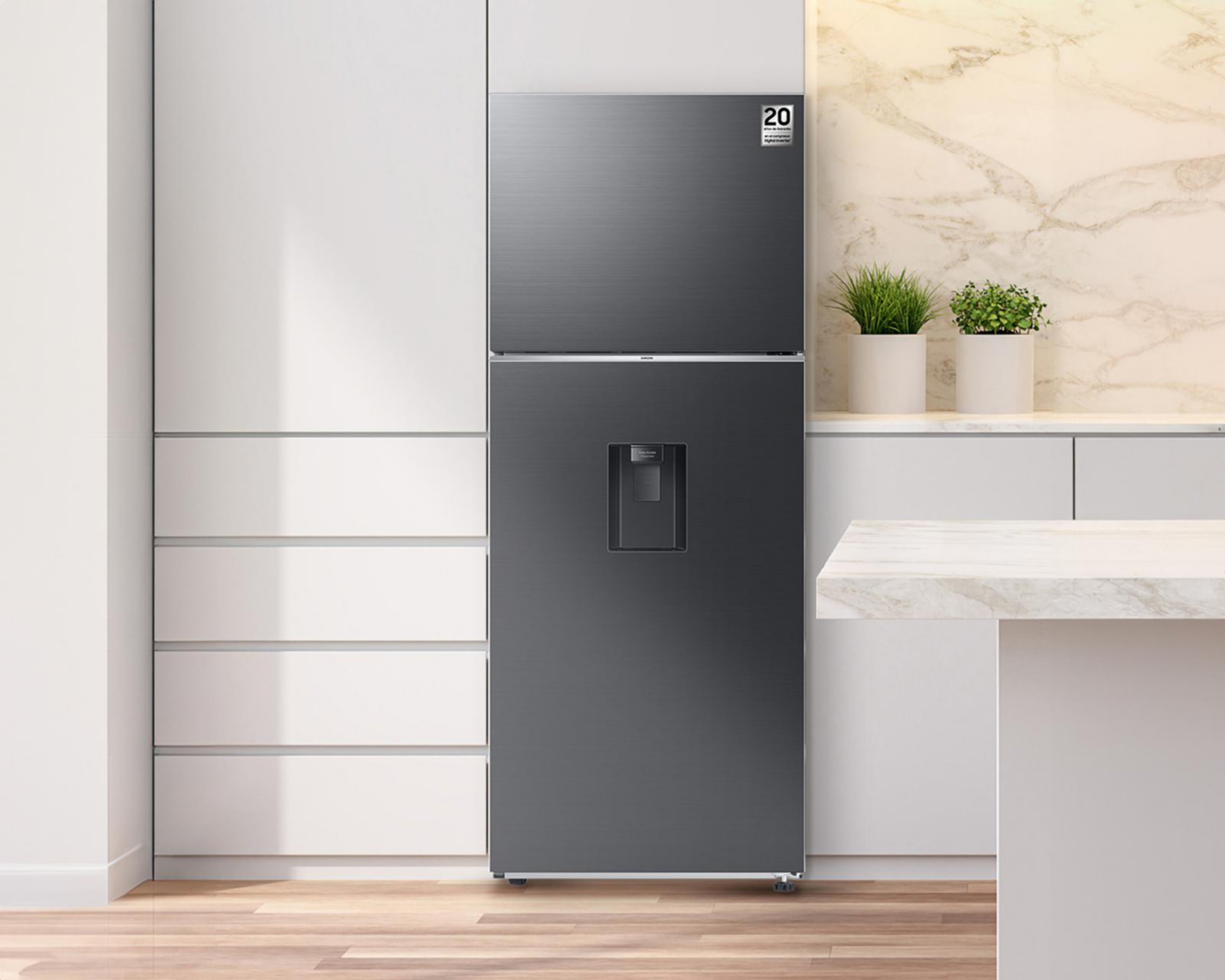 Foto 9 | Refrigerador Samsung RT42DG6734B1EM Top Mount 15 Pies Negro