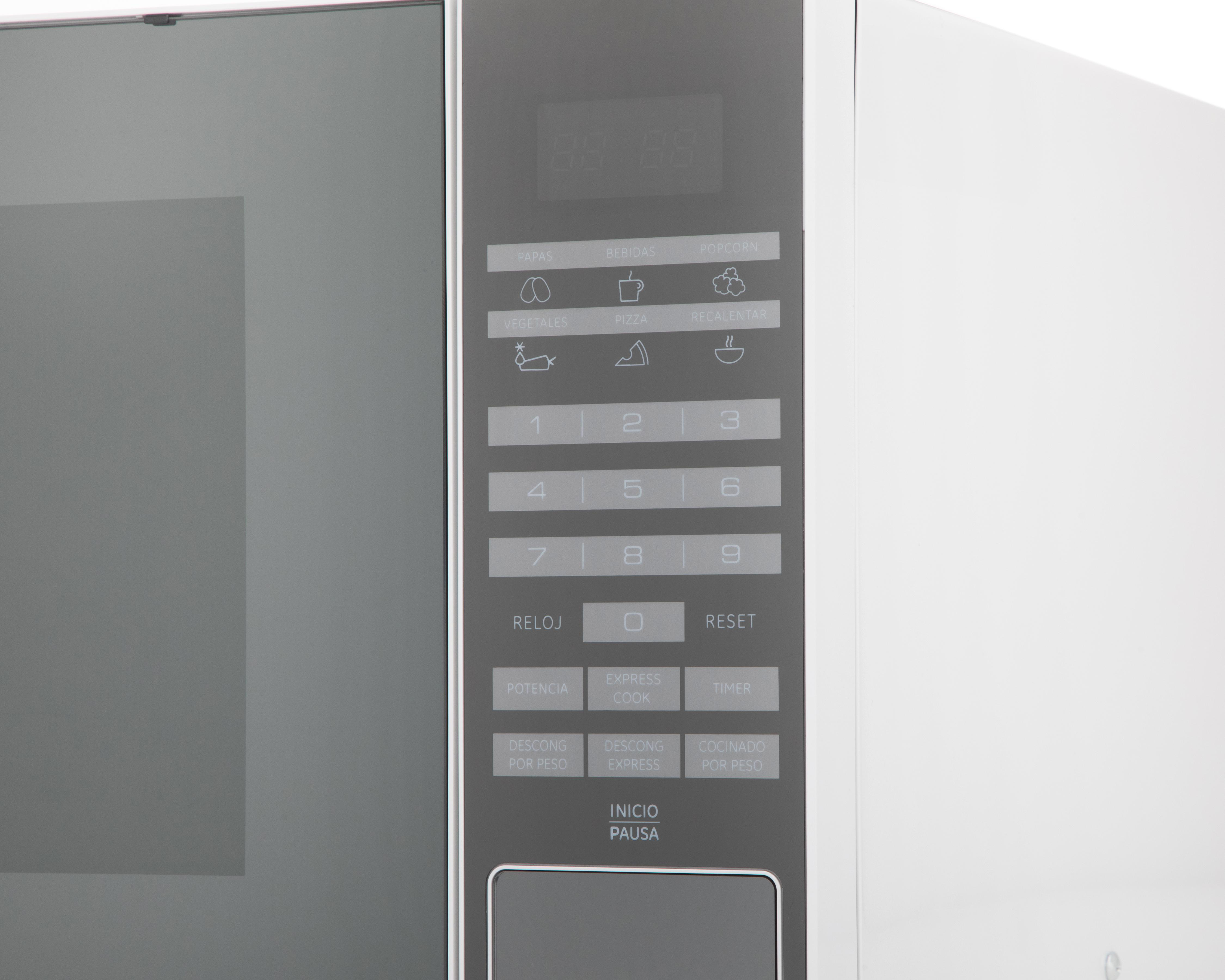 Foto 5 | Horno de Microondas General Electric 1.4 Pies JES14W  Plateado