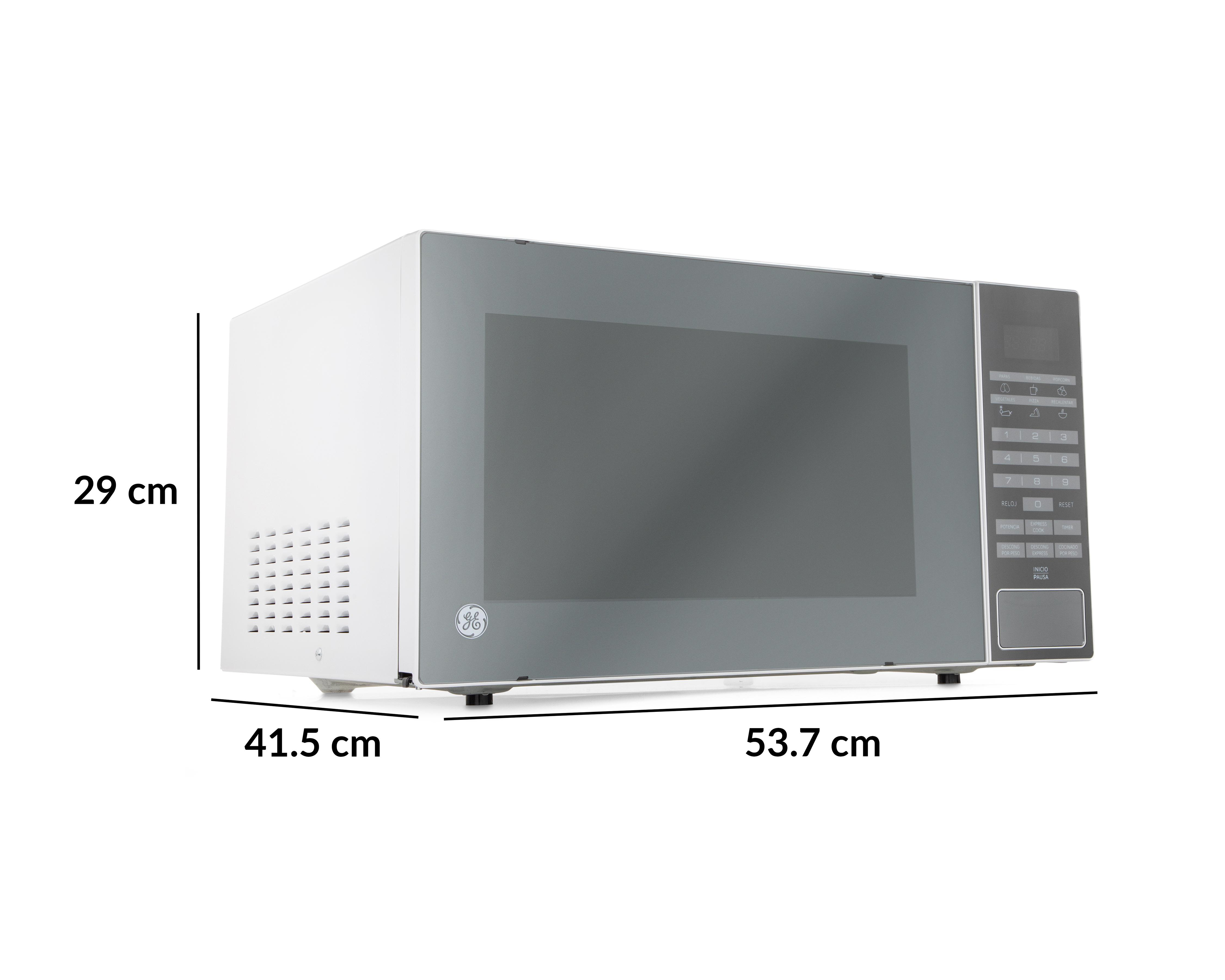 Foto 7 pulgar | Horno de Microondas General Electric 1.4 Pies JES14W  Plateado