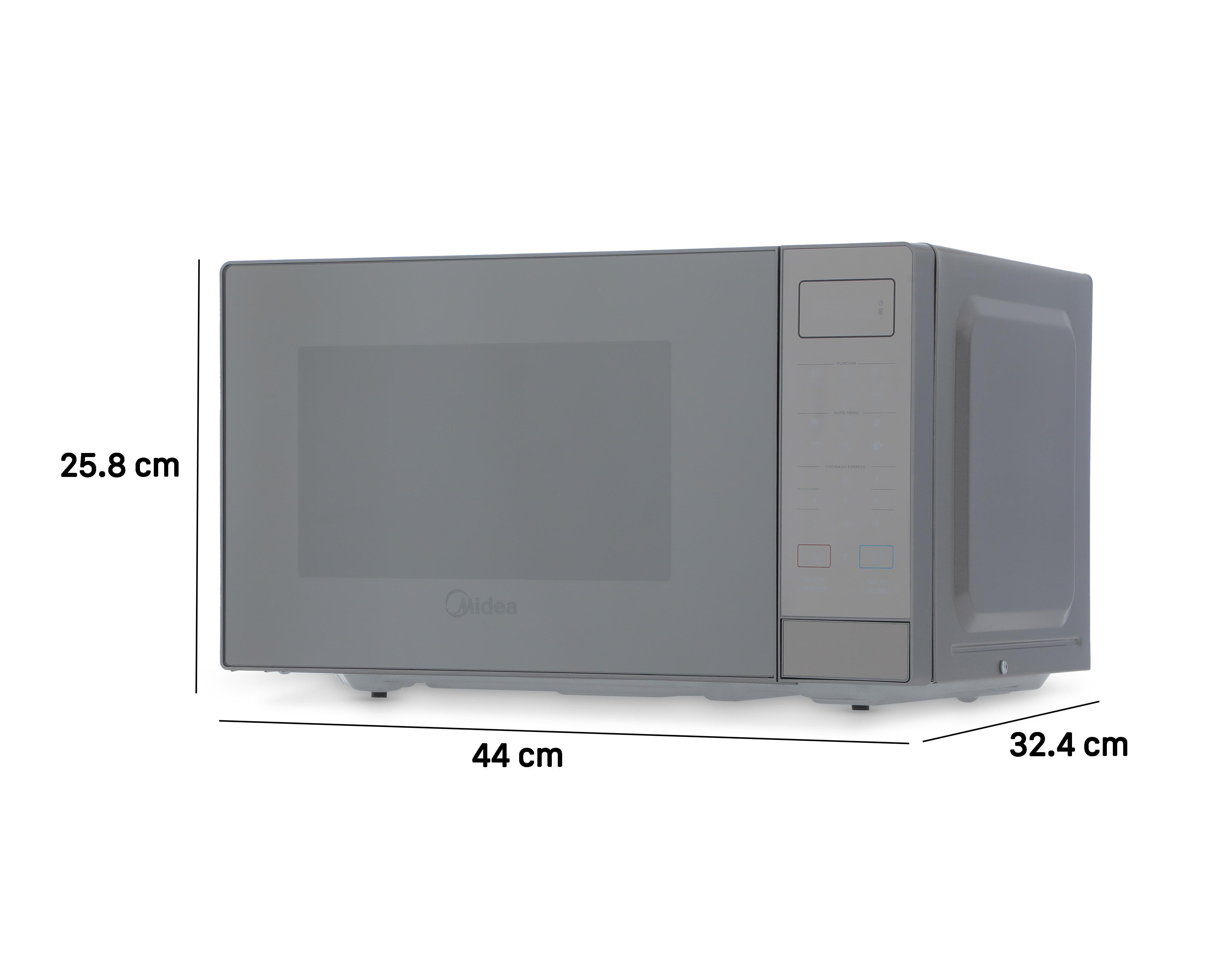 Foto 7 | Horno de Microondas Midea 0.7 Pies MMDR07S2MG Gris