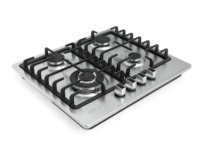 Foto 1 | Parrilla Empotrable Aspix 60 cm de Gas LP P4QANG Plateada