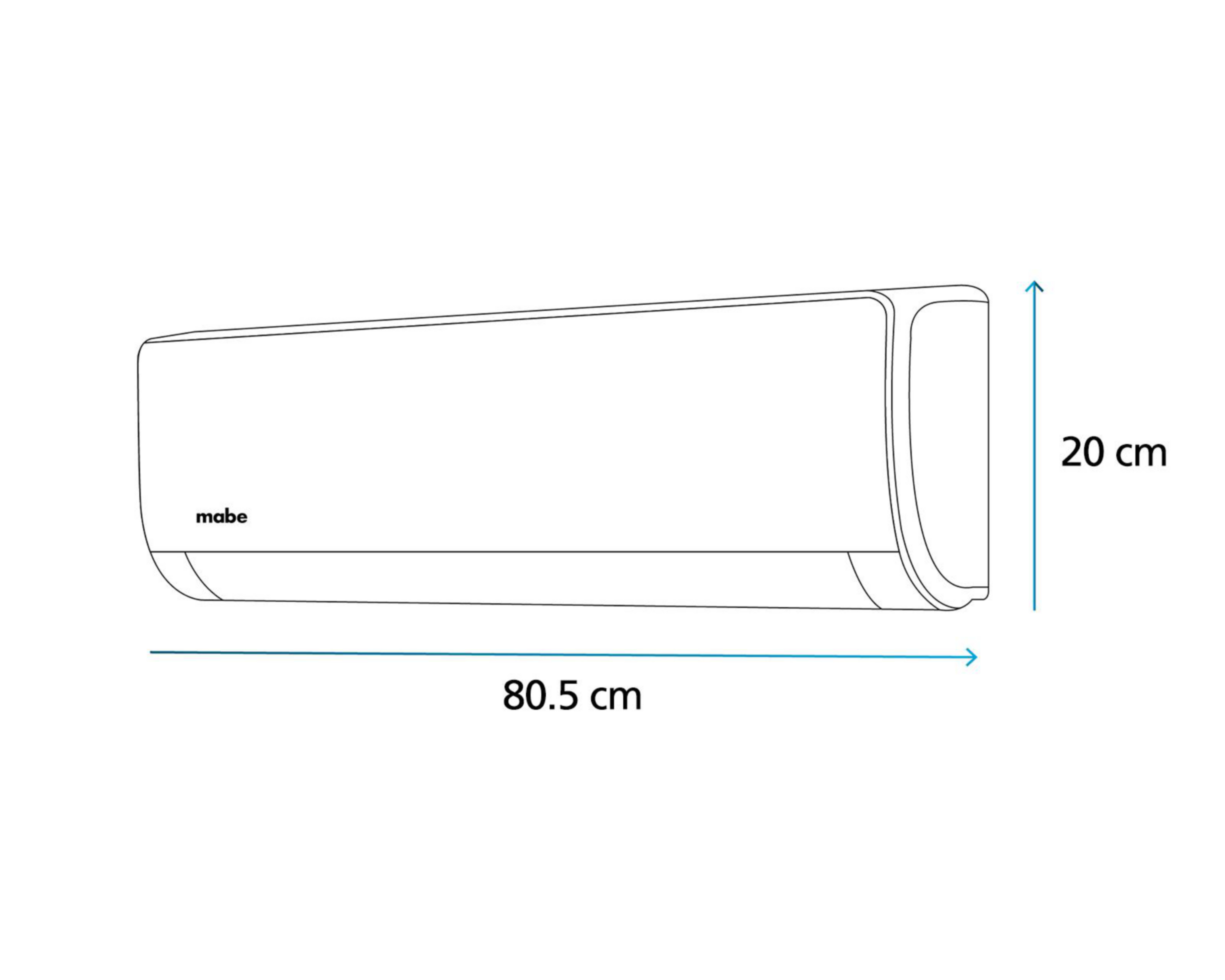 Foto 7 pulgar | Minisplit Mabe Inverter 1 Tonelada 115 V Solo Frío MMI12CABWCA32M1