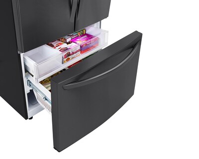 Foto 5 | Refrigerador LG GM39BT French Door 29 Pies Negro