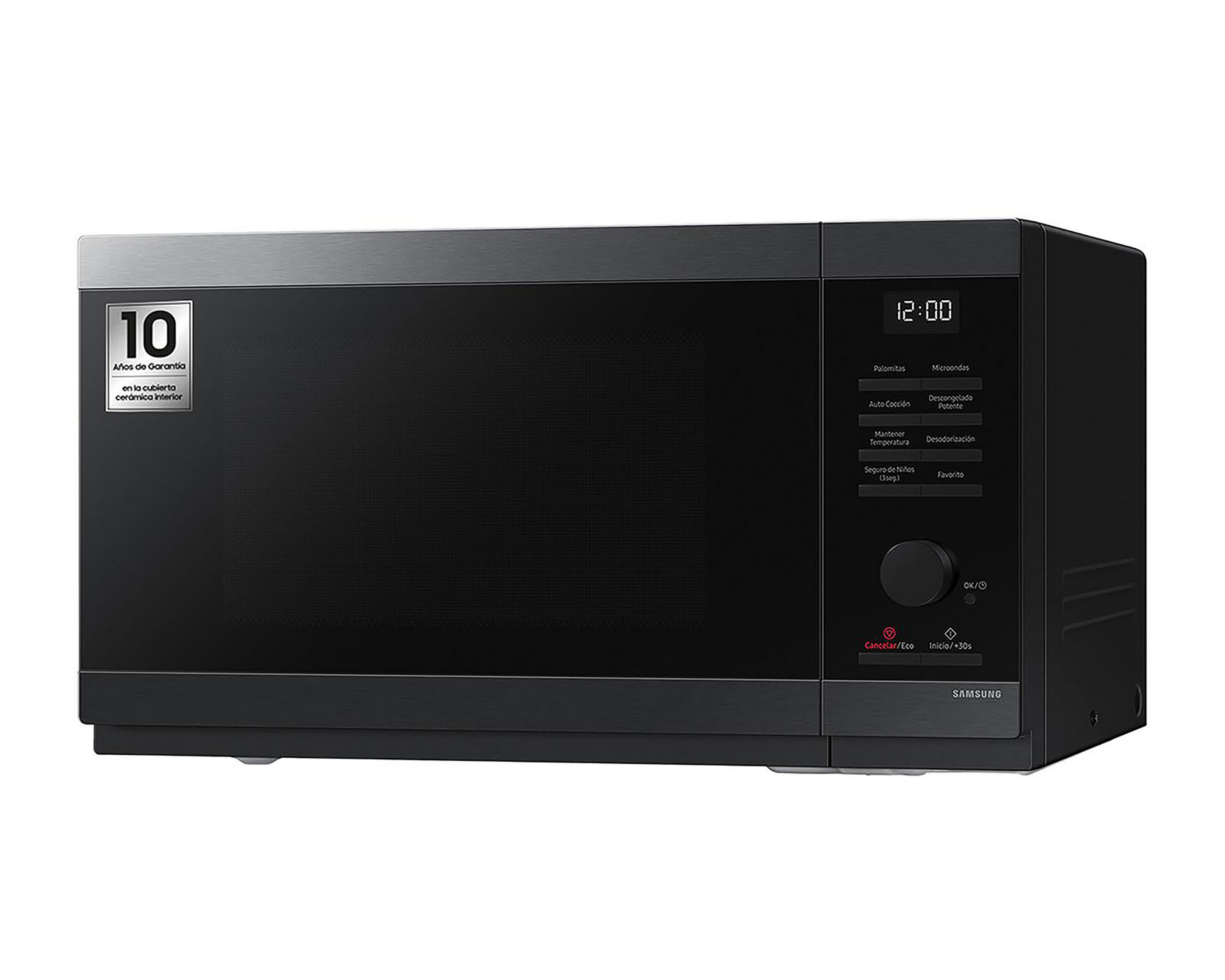 Foto 4 pulgar | Horno de Microondas Samsung 1.1 Pies MS32DG4504AGAX Acero Inoxidable Negro