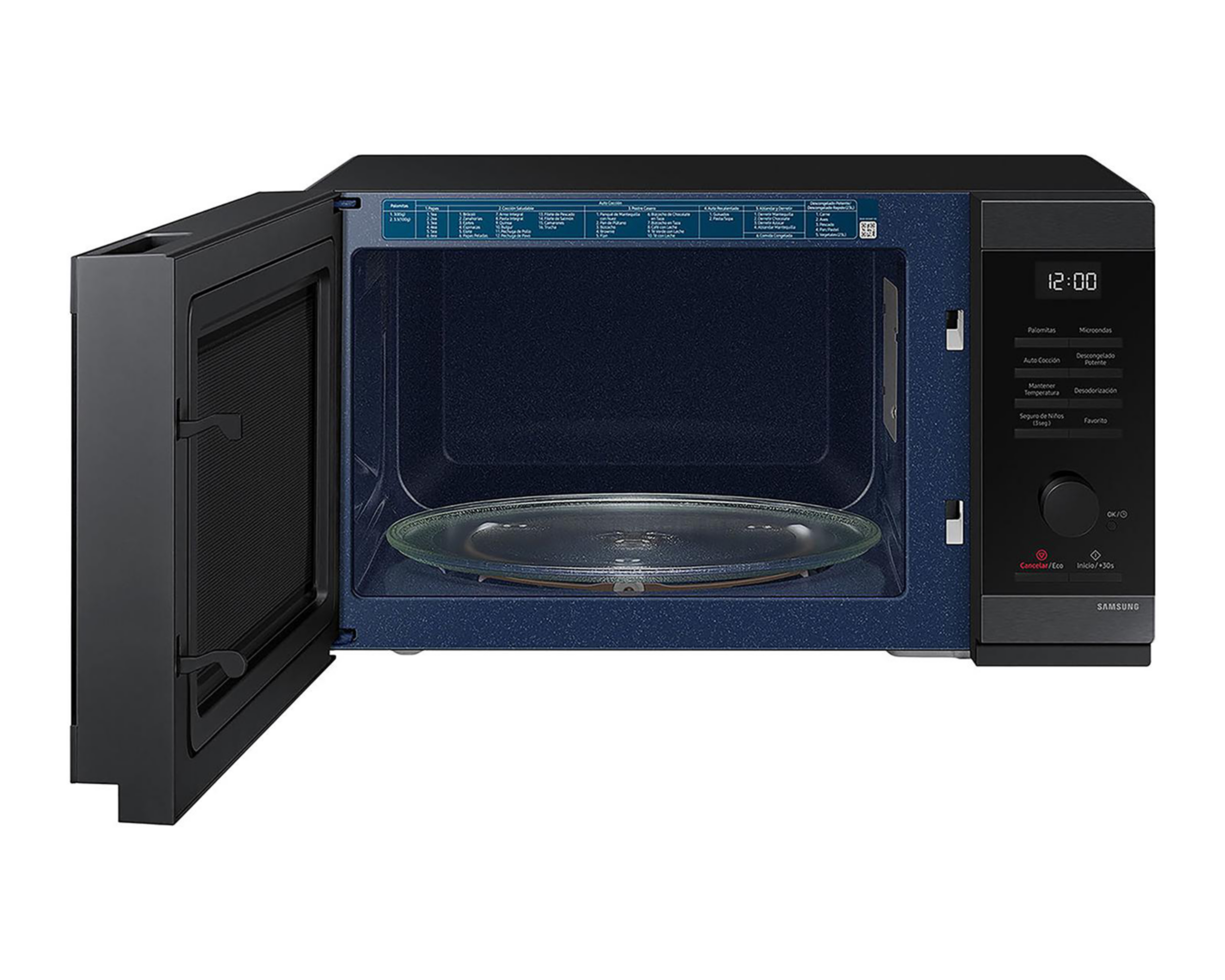 Foto 4 | Horno de Microondas Samsung 1.1 Pies MS32DG4504AGAX Acero Inoxidable Negro