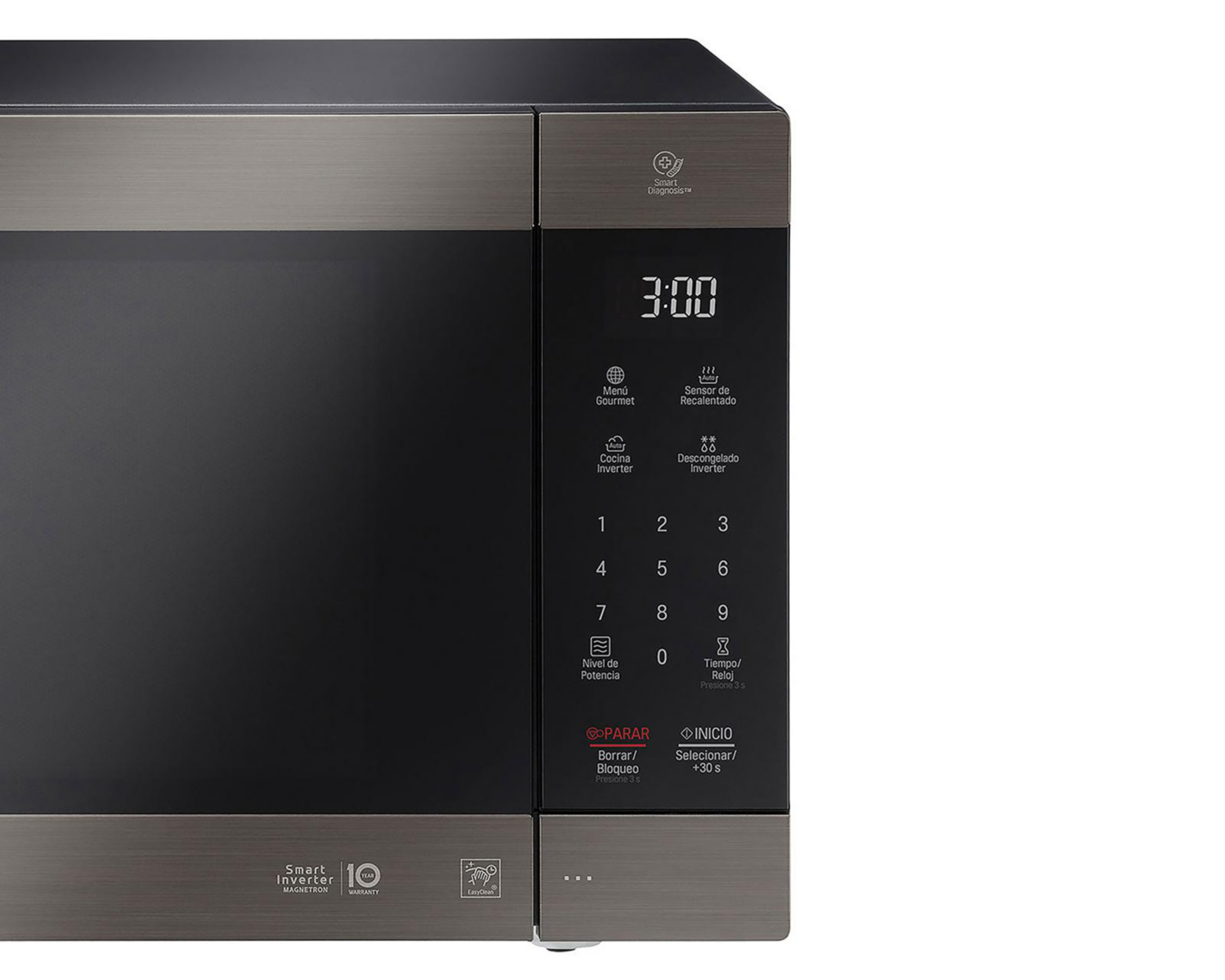 Foto 6 pulgar | Horno de Microondas LG 2.0 Pies MS2097HST Negro