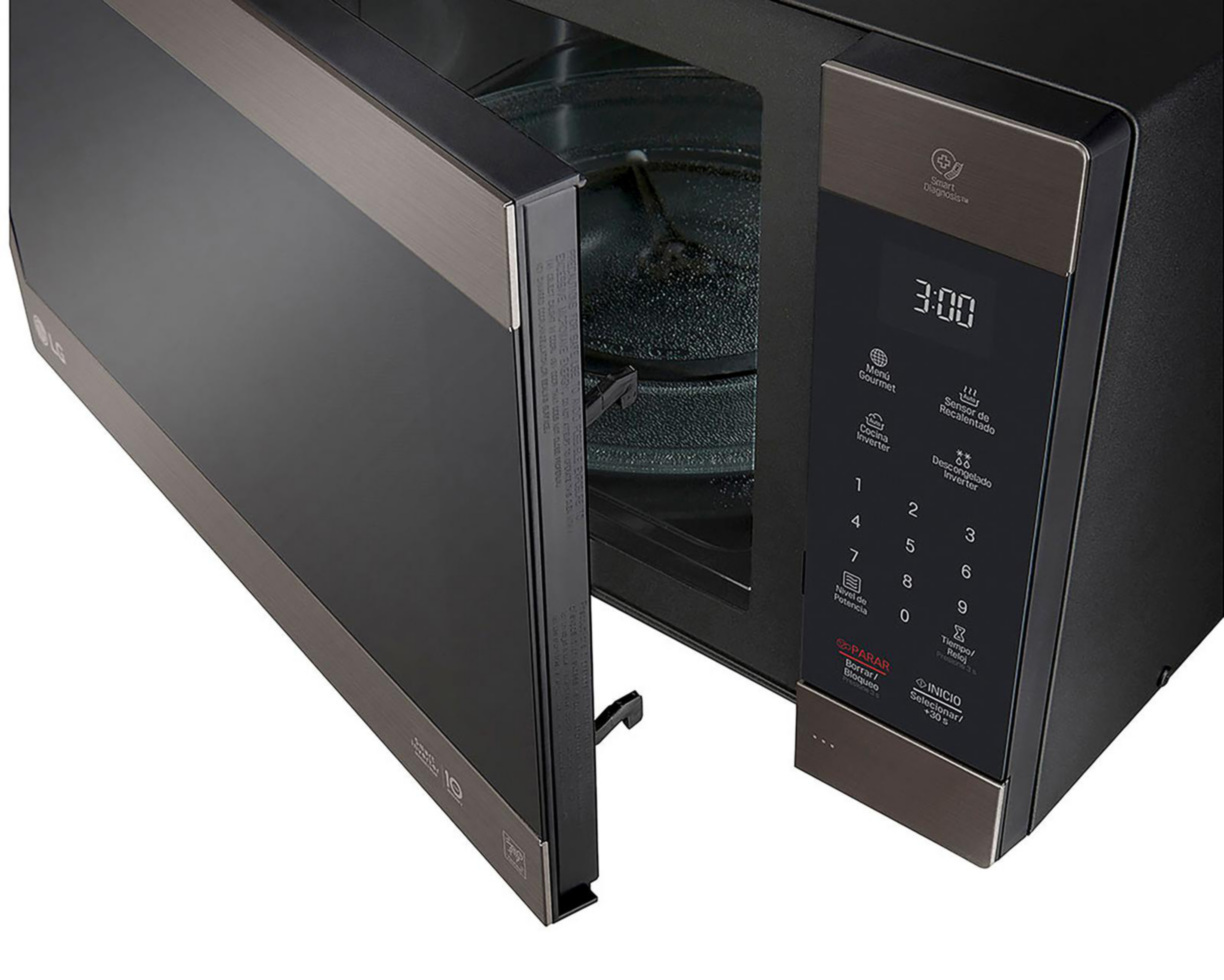 Foto 7 pulgar | Horno de Microondas LG 2.0 Pies MS2097HST Negro