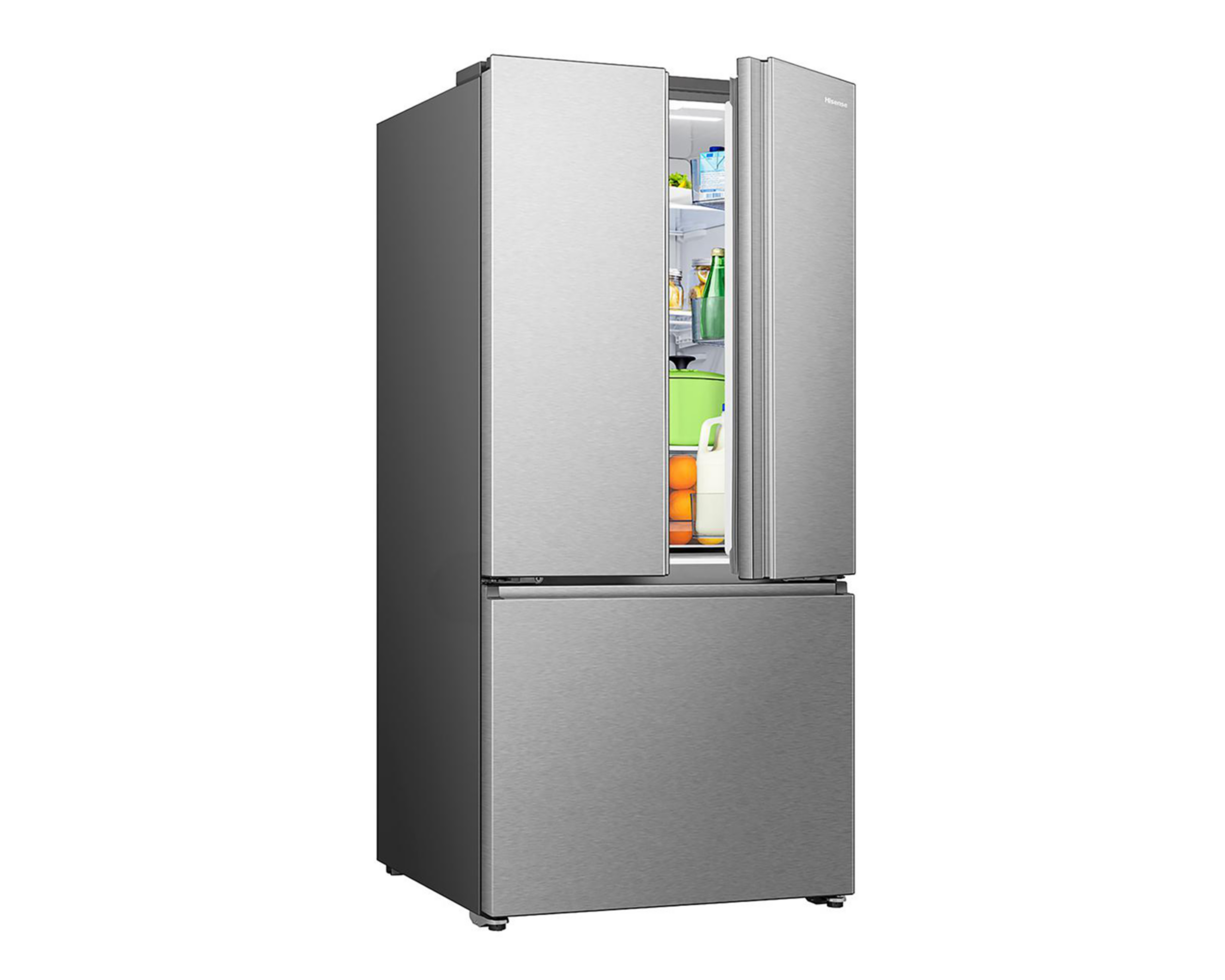 Foto 4 pulgar | Refrigerador Hisense French Door 22 Pies Plateado RF22N6FCX