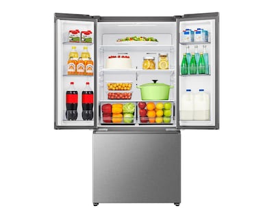Foto 4 | Refrigerador Hisense French Door 22 Pies Plateado RF22N6FCX