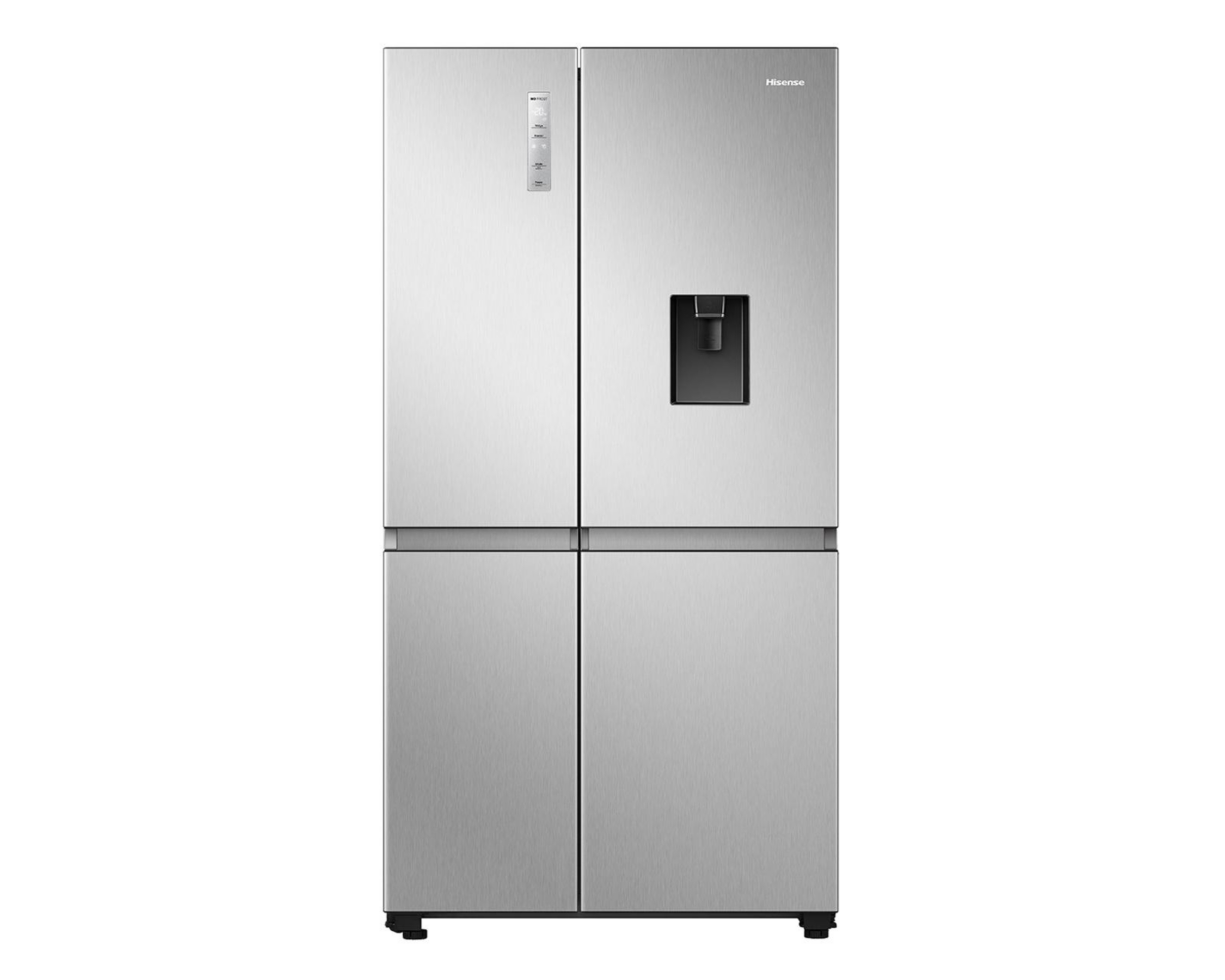 Refrigerador Hisense RS22N6GCX Side by Side 23 Pies Plateado