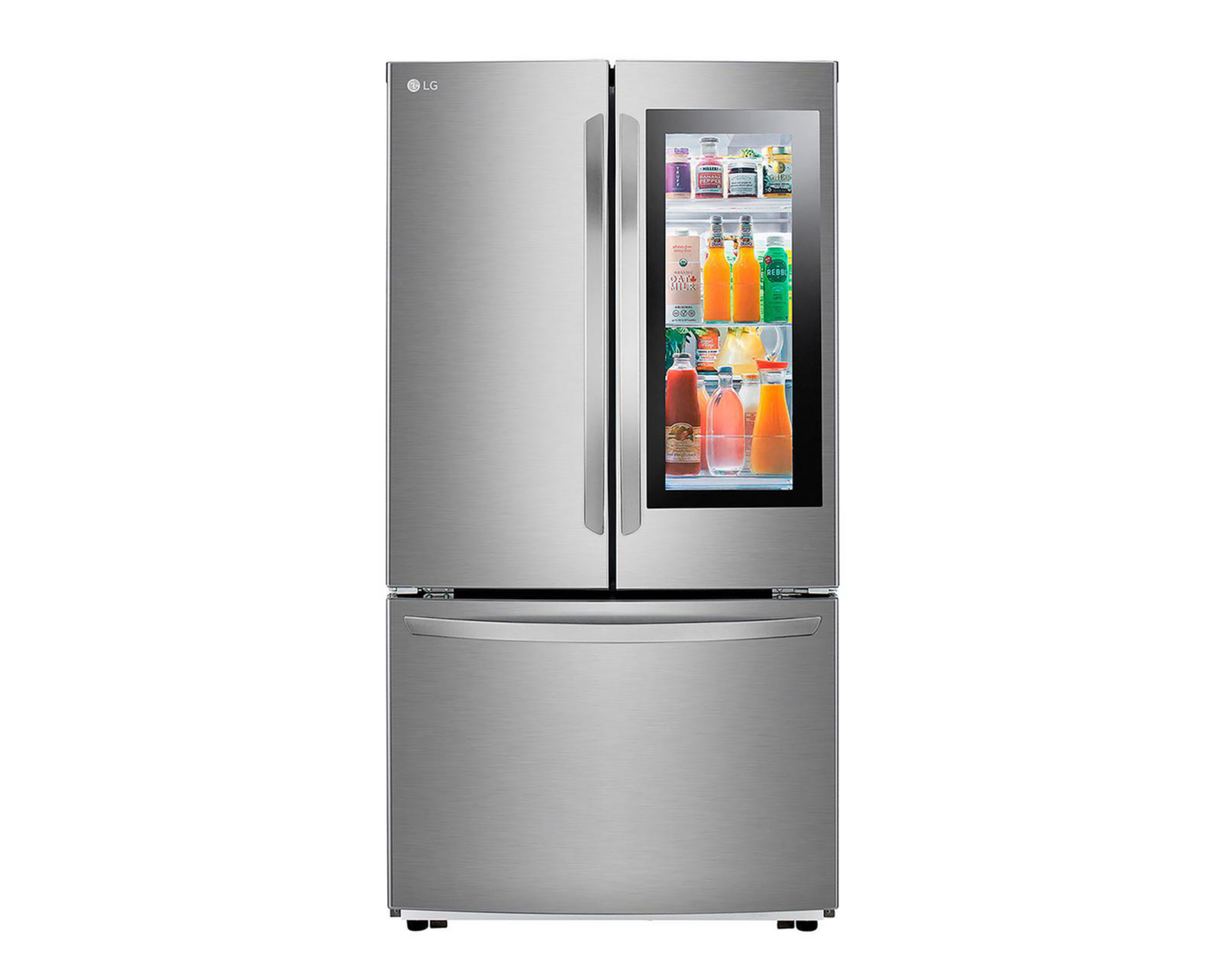 Foto 2 pulgar | Refrigerador LG GM39BVP French Door 29 Pies Plateado