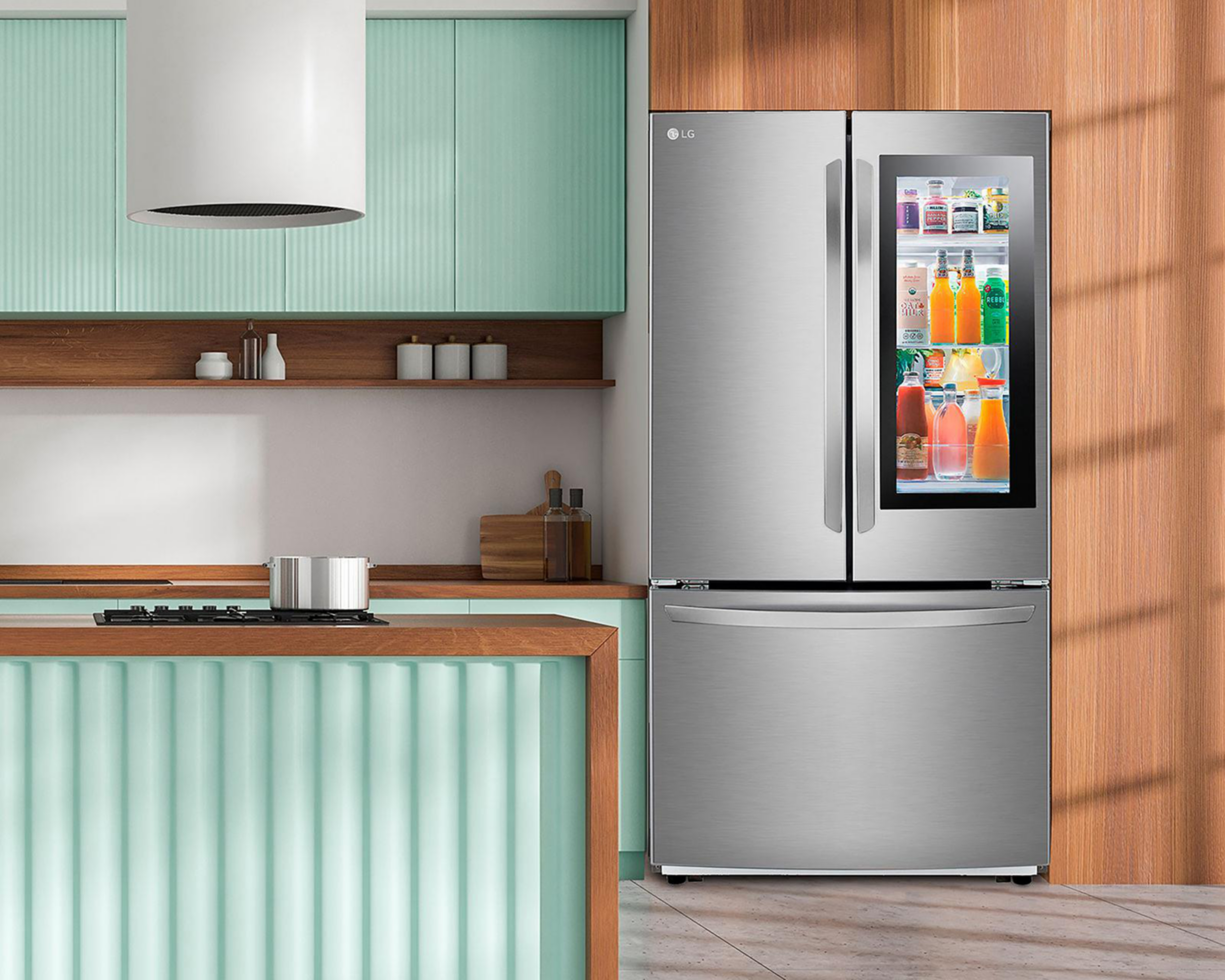 Foto 9 | Refrigerador LG GM39BVP French Door 29 Pies Plateado