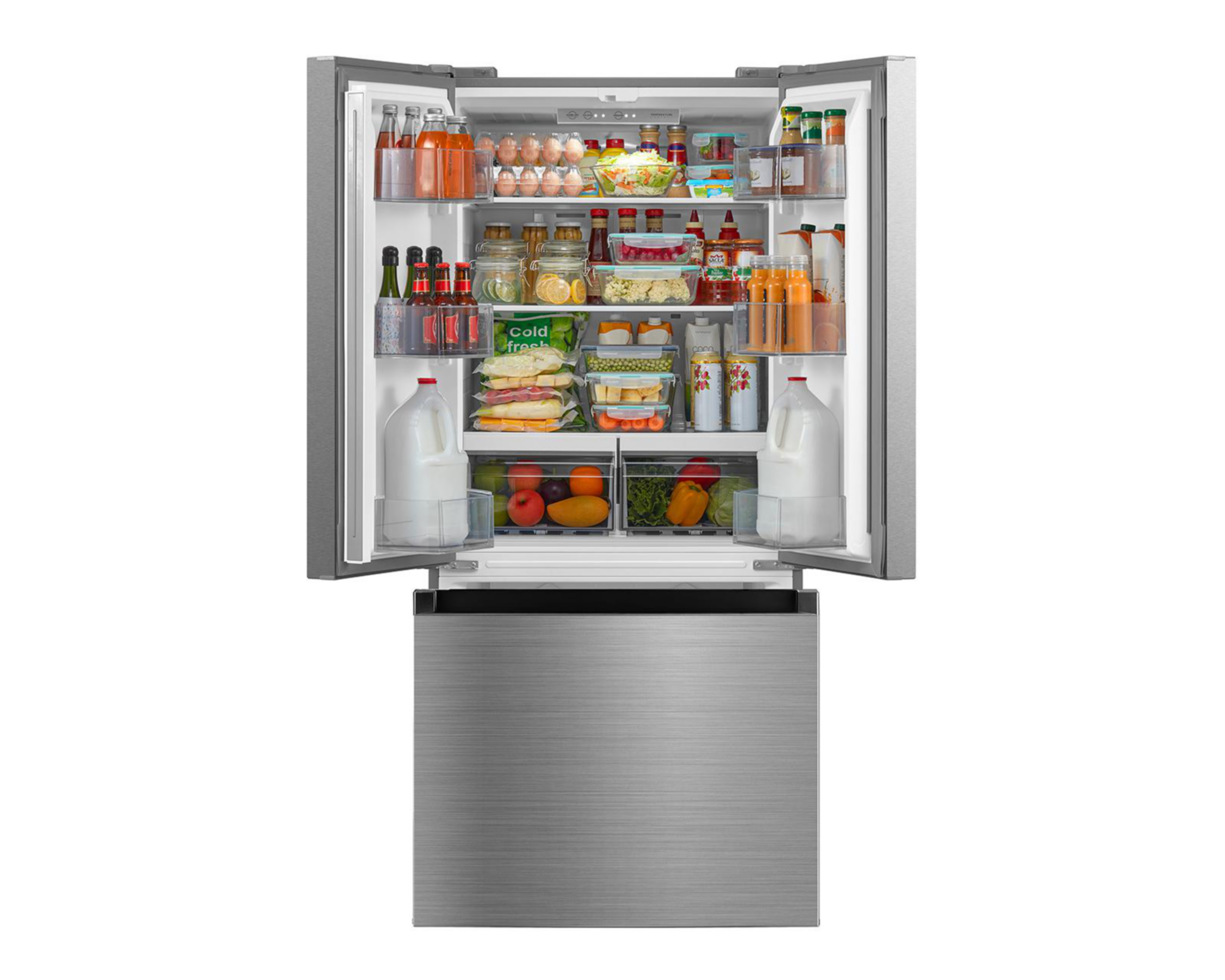 Foto 2 | Refrigerador Midea MDRF700FGM46 French Door 19 Pies Plateado