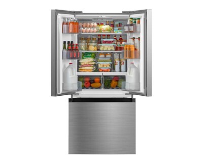 Foto 2 | Refrigerador Midea MDRF700FGM46 French Door 19 Pies Plateado