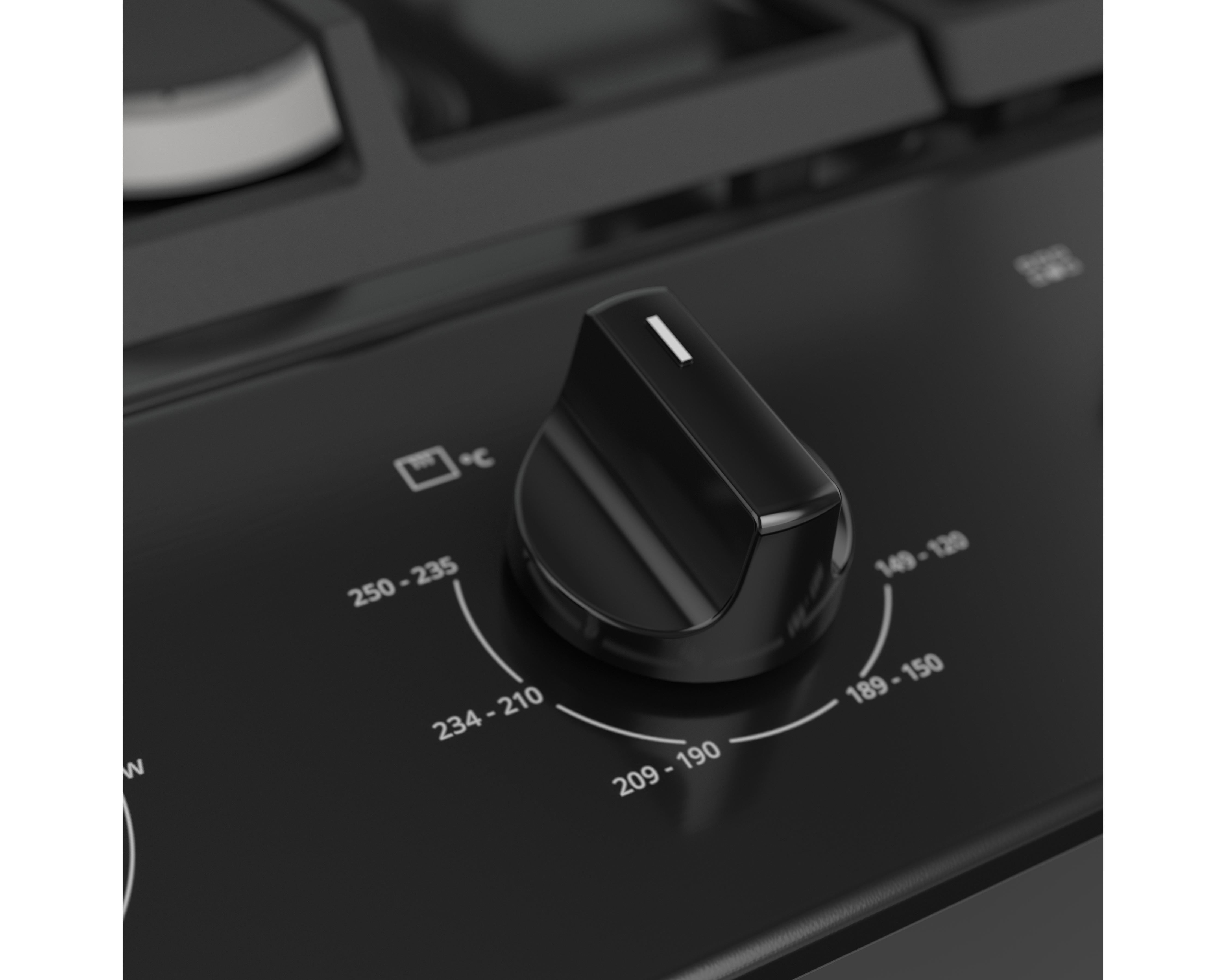 Foto 8 | Estufa Whirlpool de Piso 30 Pulgadas con 6 Quemadores de Gas LP WFR7000B Negro