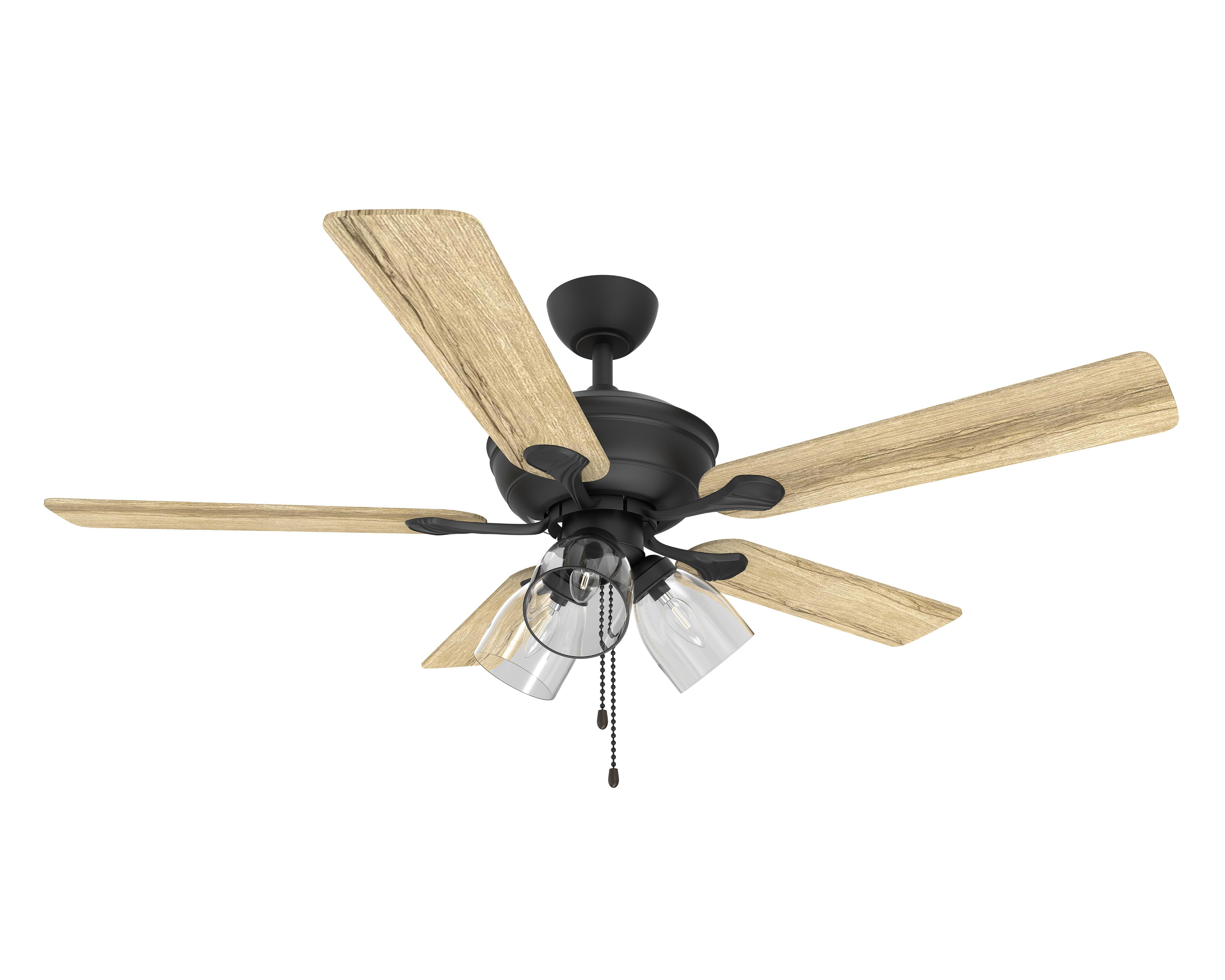 Foto 2 | Ventilador de Techo con Lámpara Starhaus 52 Pulgadas