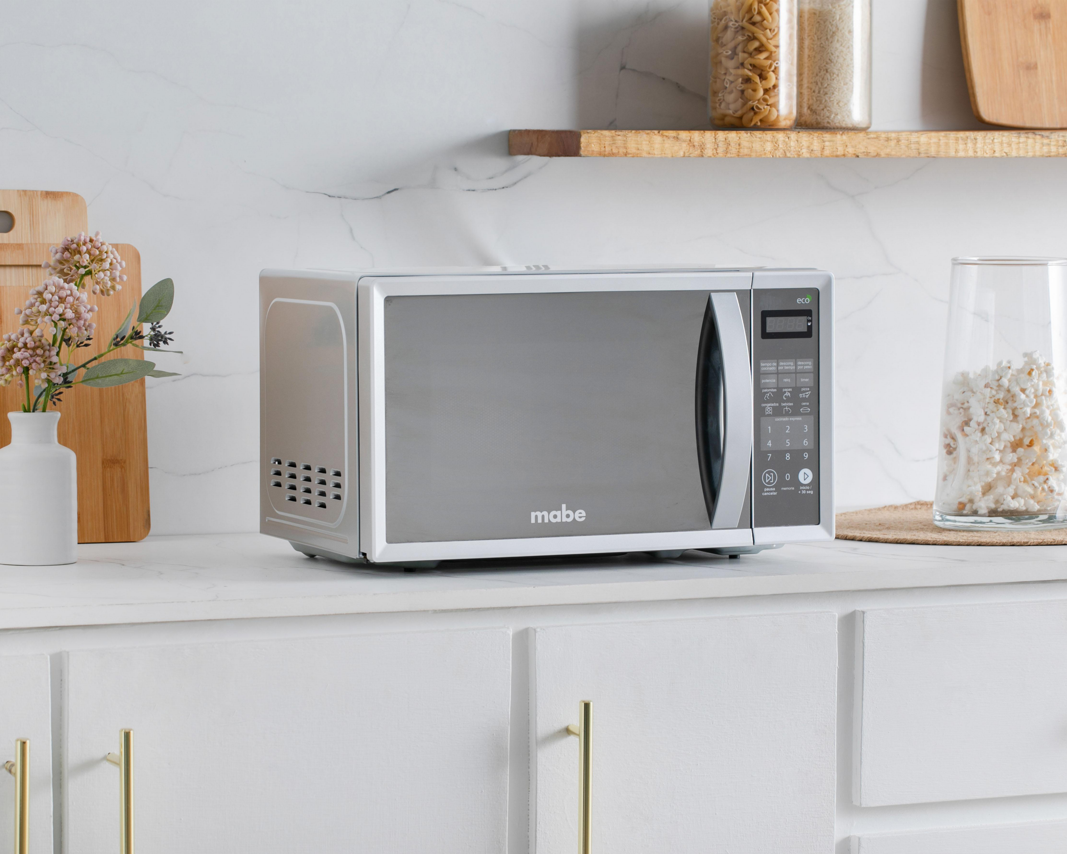 Foto 7 pulgar | Horno de Microondas Mabe 0.7 Pies HMM70SEJ Silver