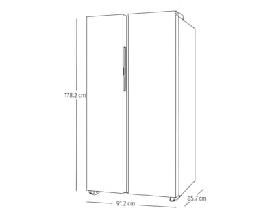 Foto 8 | Refrigerador Samsung Bespoke Side by Side 28 Pies Blanco RS28CB70NA12EM