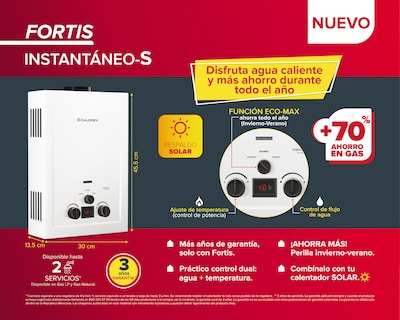 Foto 7 | Calefactor de Gas Calorex Fortis Instantáneo S11
