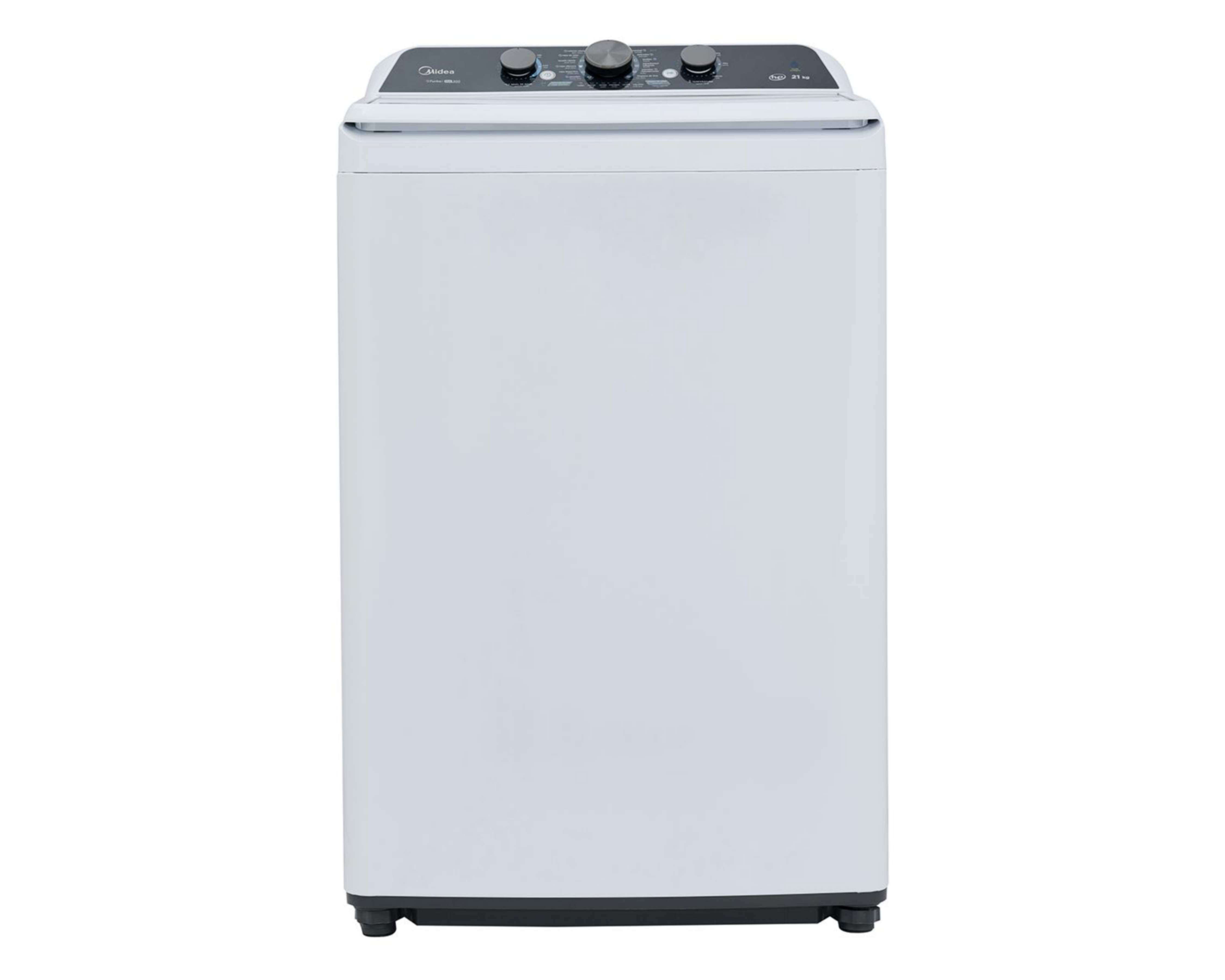 Lavadora Midea Automática Vortex Wash 21 kg Blanca