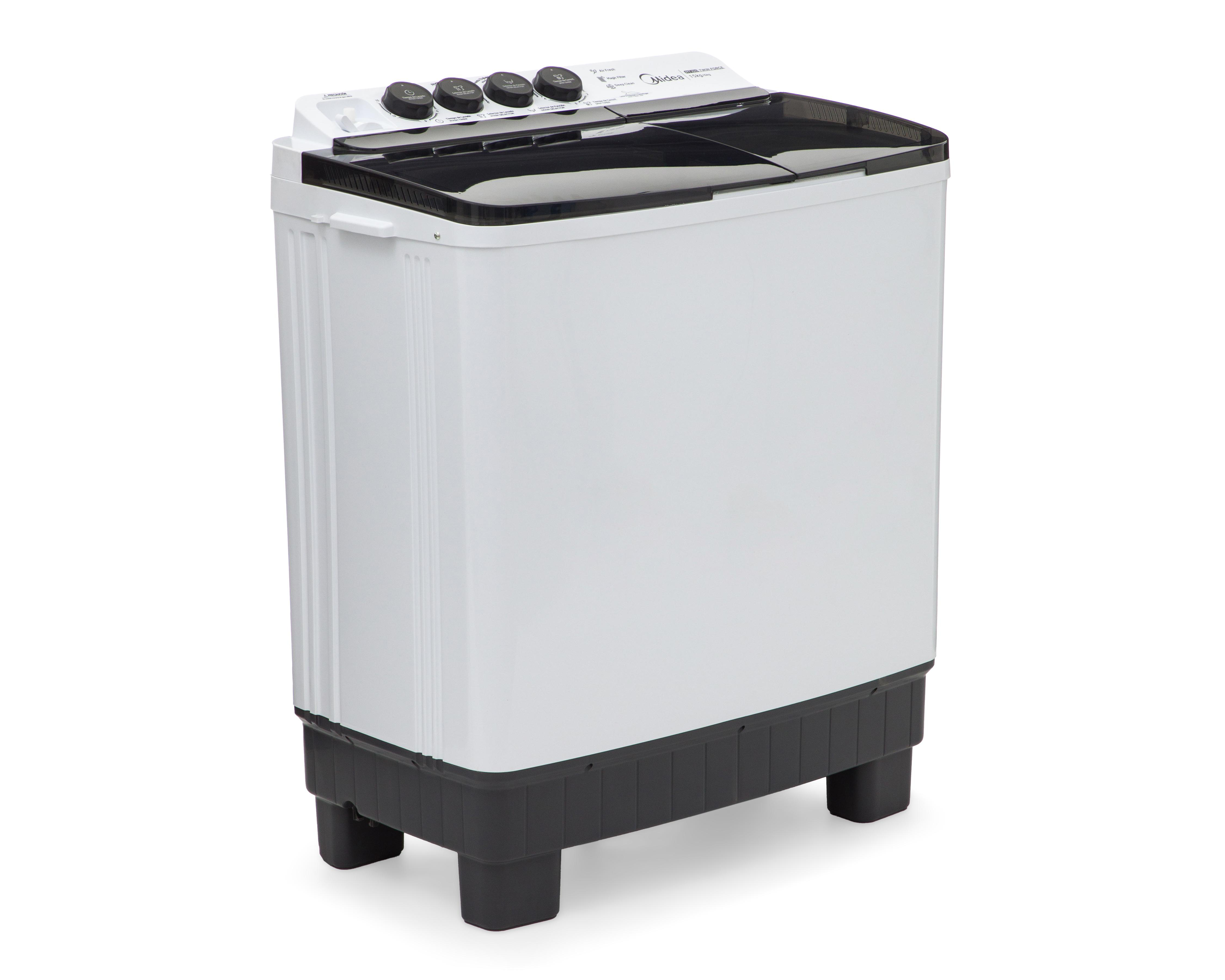 Lavadora Midea Semiautomática MT100W150/W-MX 15 kg Blanca