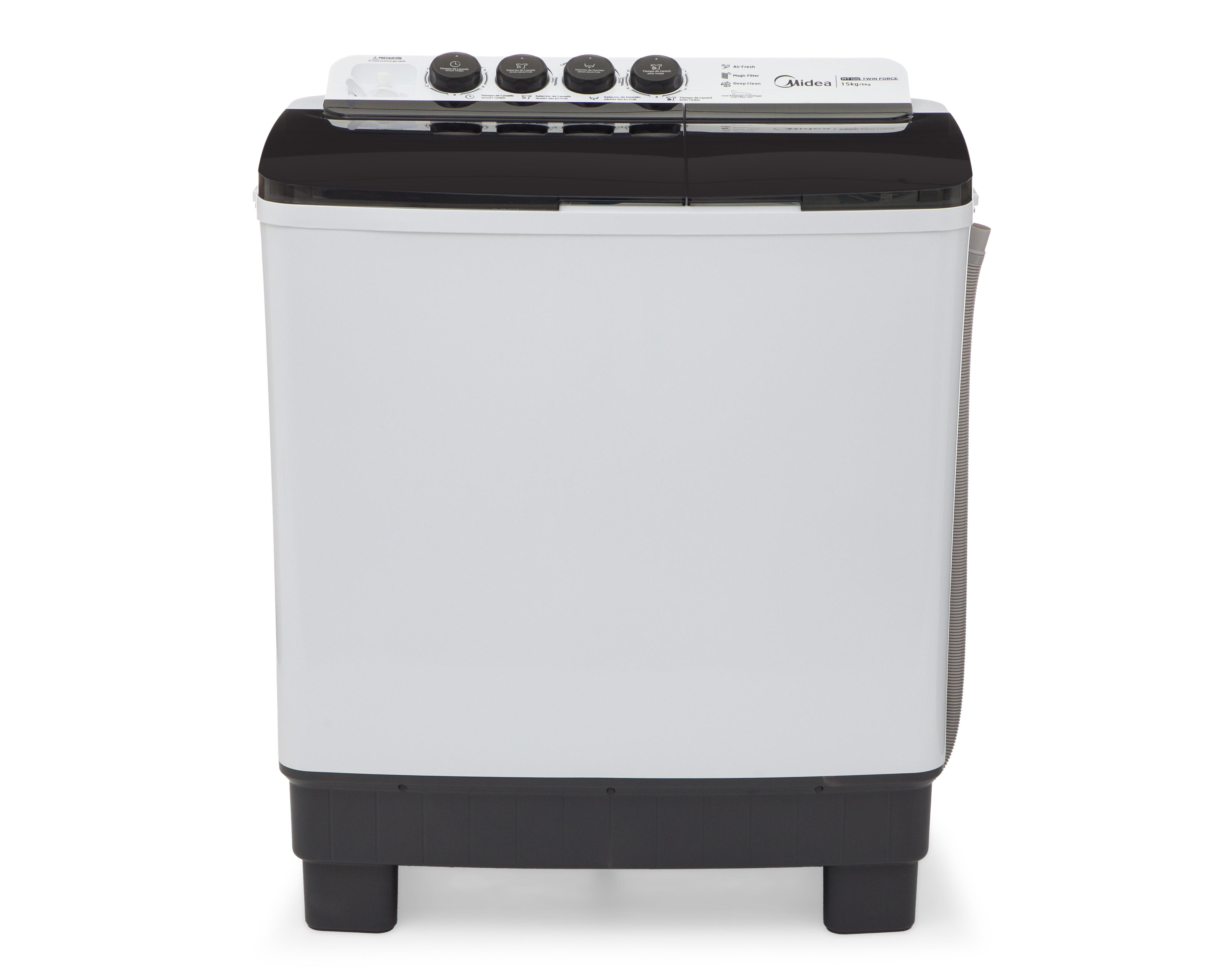 Foto 3 pulgar | Lavadora Midea Semiautomática MT100W150/W-MX 15 kg Blanca