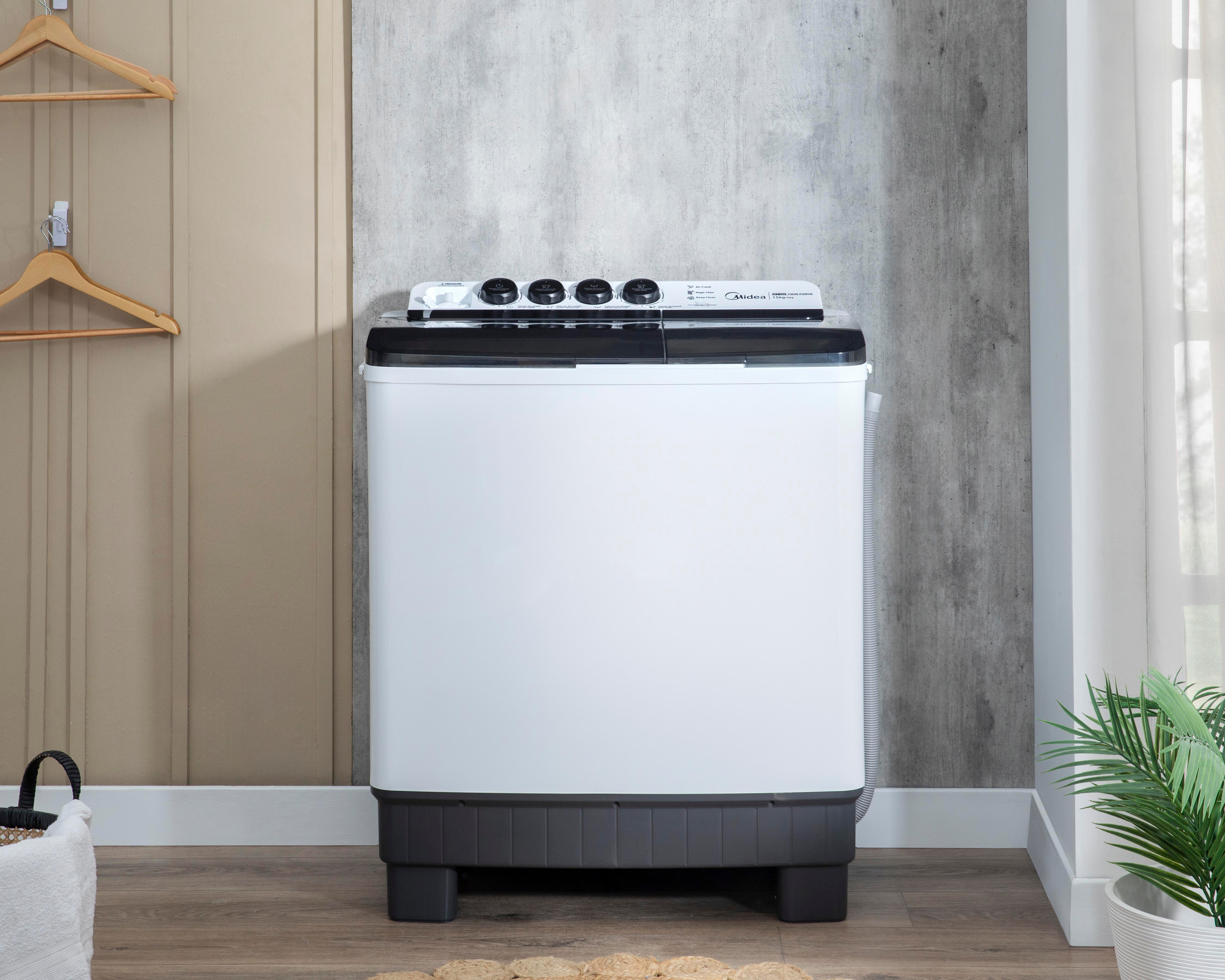 Foto 7 | Lavadora Midea Semiautomática MT100W150/W-MX 15 kg Blanca