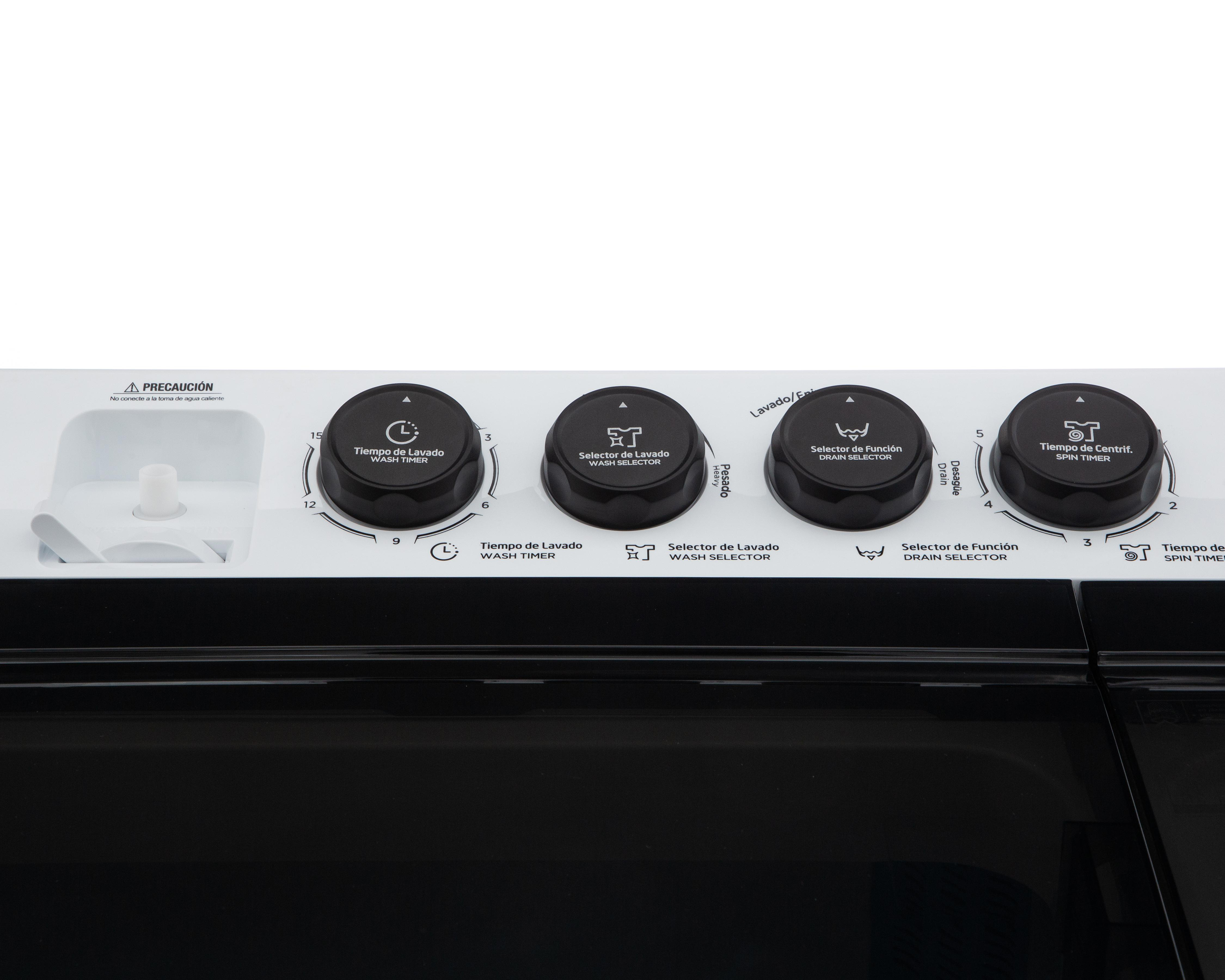 Foto 3 | Lavadora Midea Doble Tina MT100W190/W-MX 19 kg Blanca