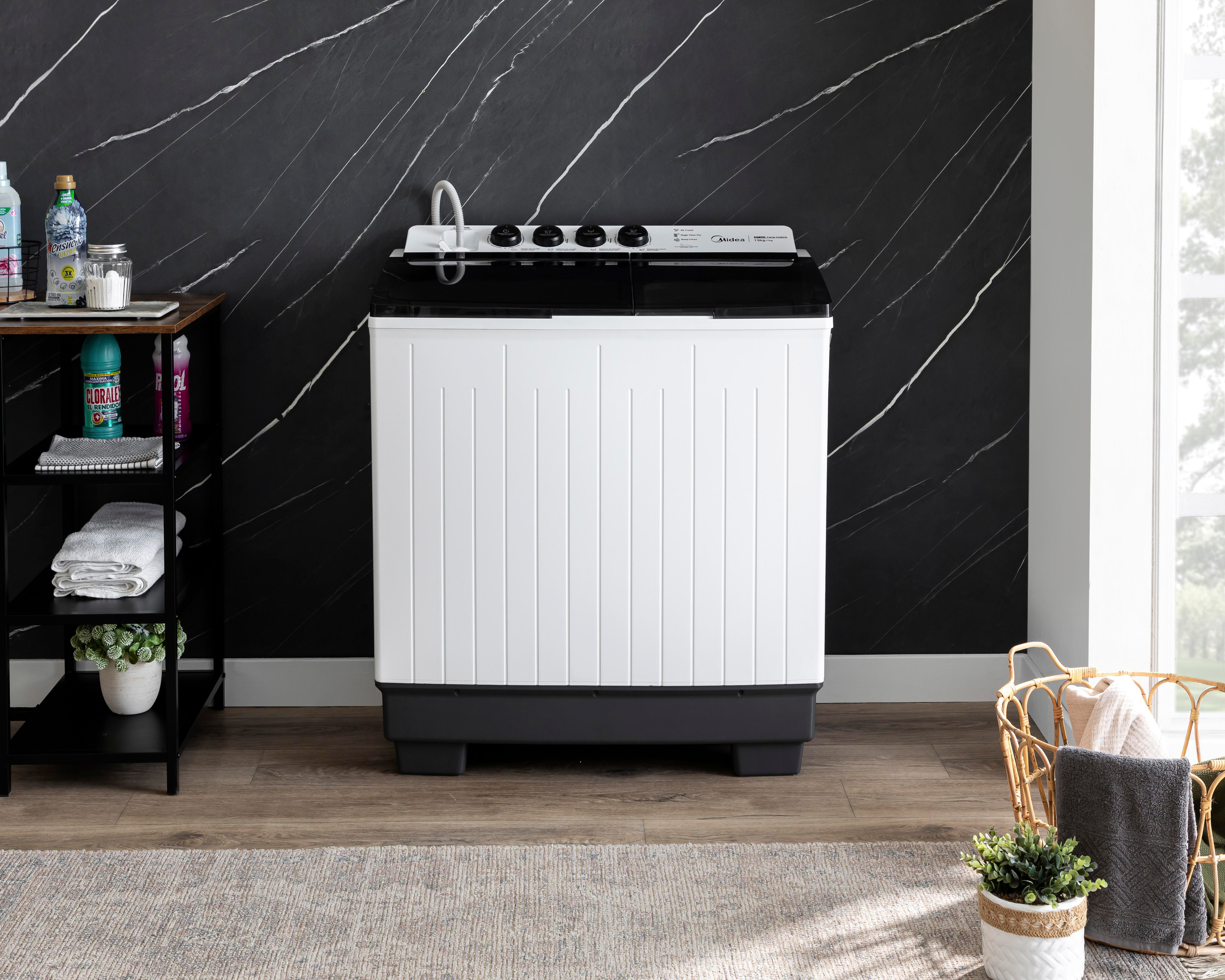 Foto 7 | Lavadora Midea Doble Tina MT100W190/W-MX 19 kg Blanca