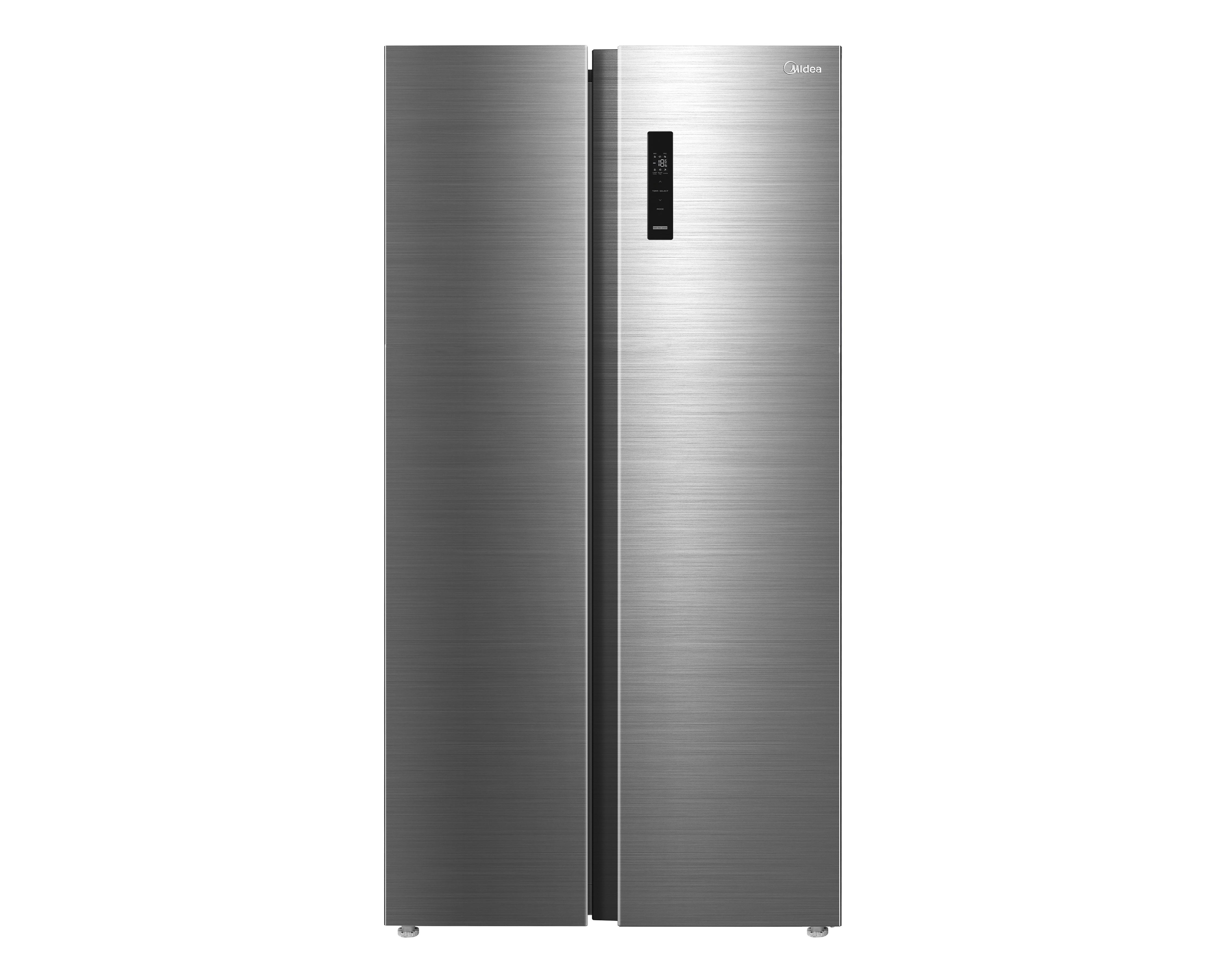 Foto 2 pulgar | Refrigerador Midea Side by Side 20 Pies Plateado