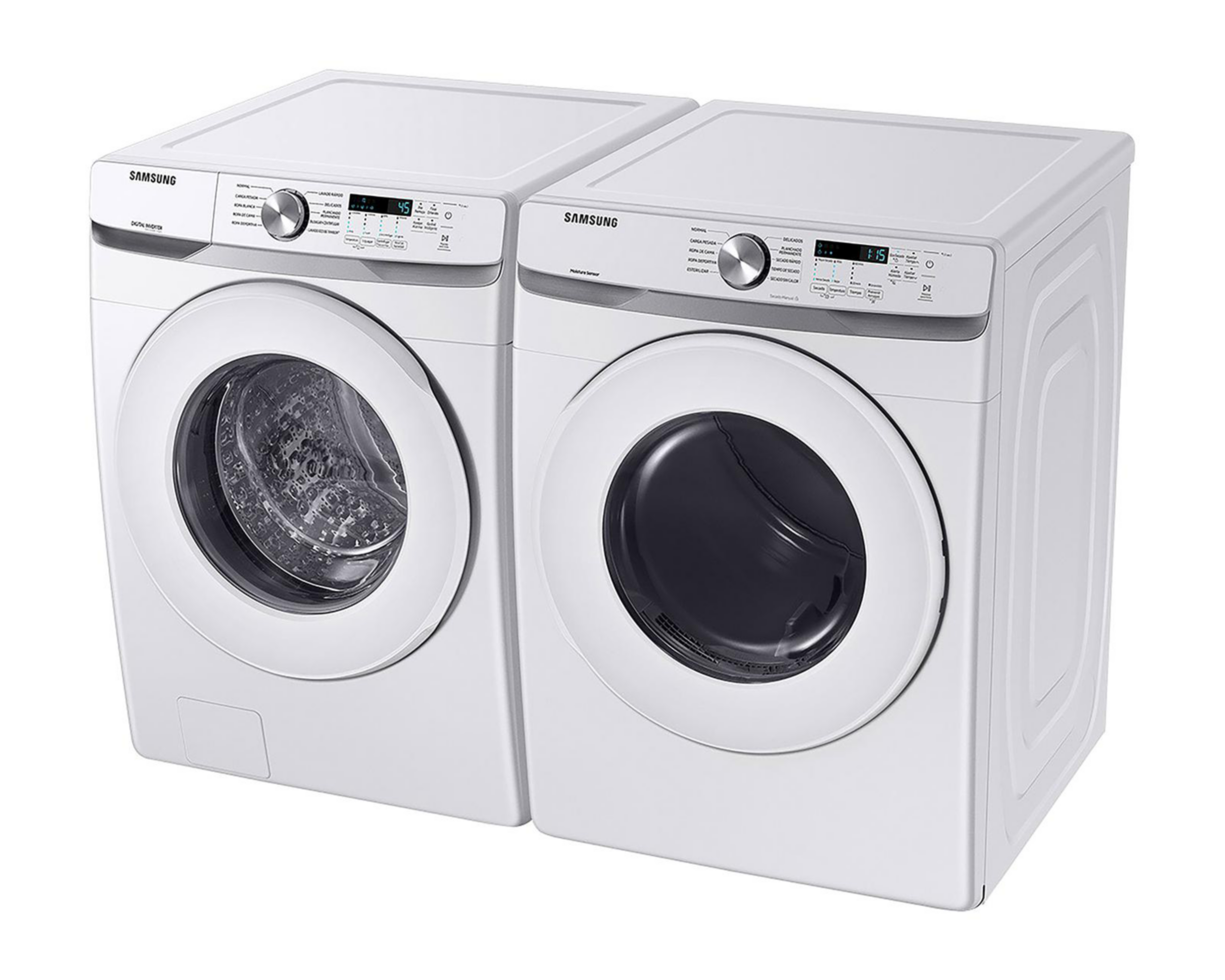 Foto 5 | Lavadora y Secadora Samsung F-WD20T6000WSP 20 y 24 kg Blanco