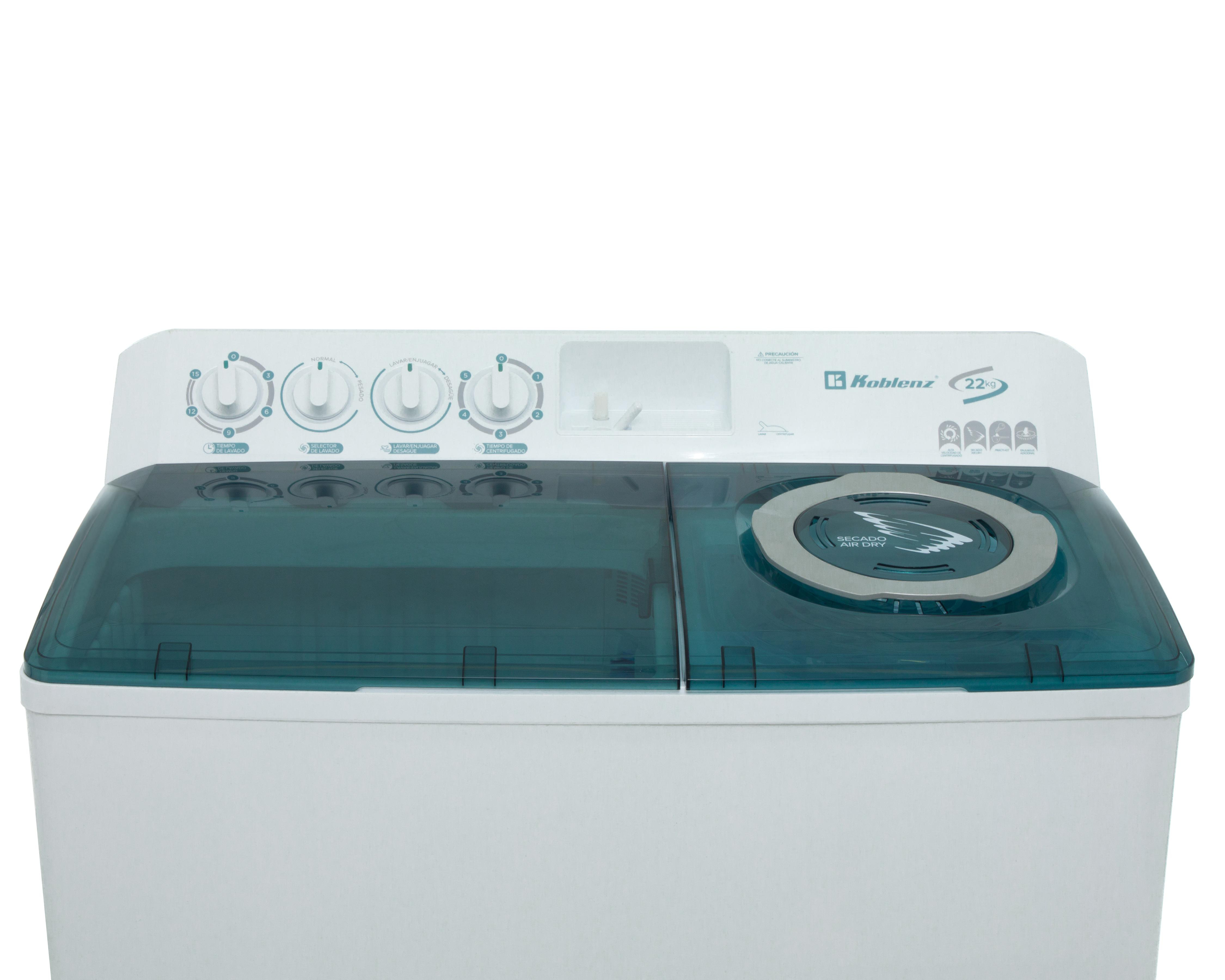 Foto 3 | Lavadora Koblenz Doble Tina LDM-22B 22 Kg Blanca
