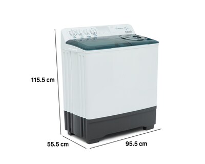 Foto 8 | Lavadora Koblenz Doble Tina LDM-22B 22 Kg Blanca