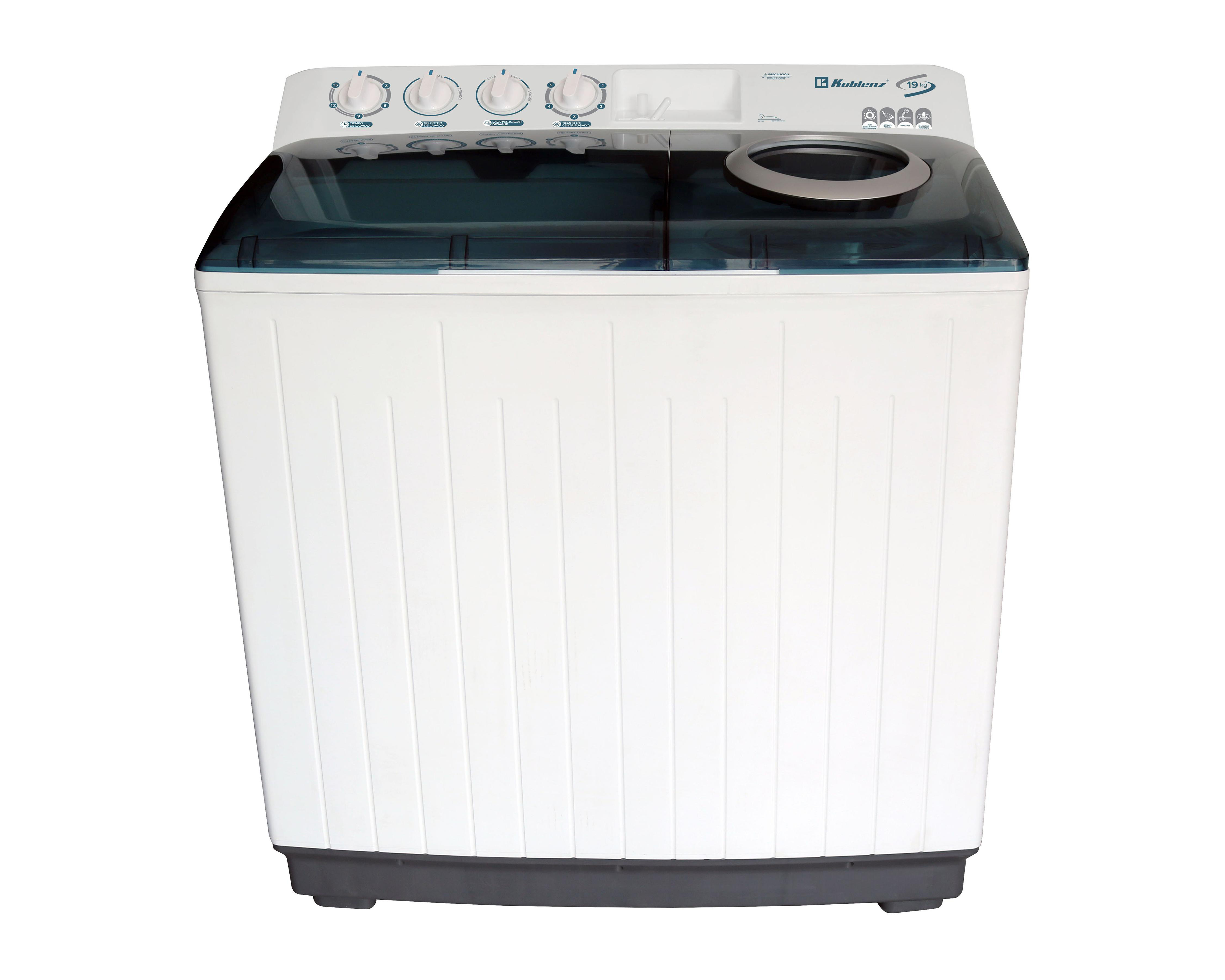 Foto 1 | Lavadora Koblenz Semiautomática LDM-19B 19 kg Blanca