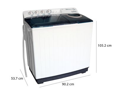 Foto 6 | Lavadora Koblenz Semiautomática LDM-19B 19 kg Blanca