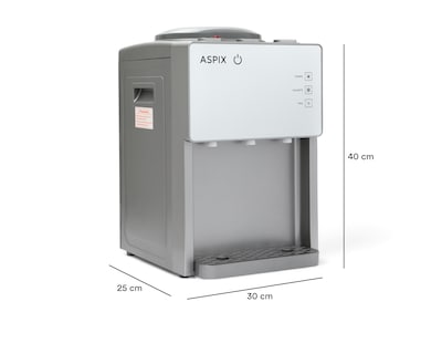 Foto 6 | Enfriador de Agua Aspix AX24TWDGR de Mesa