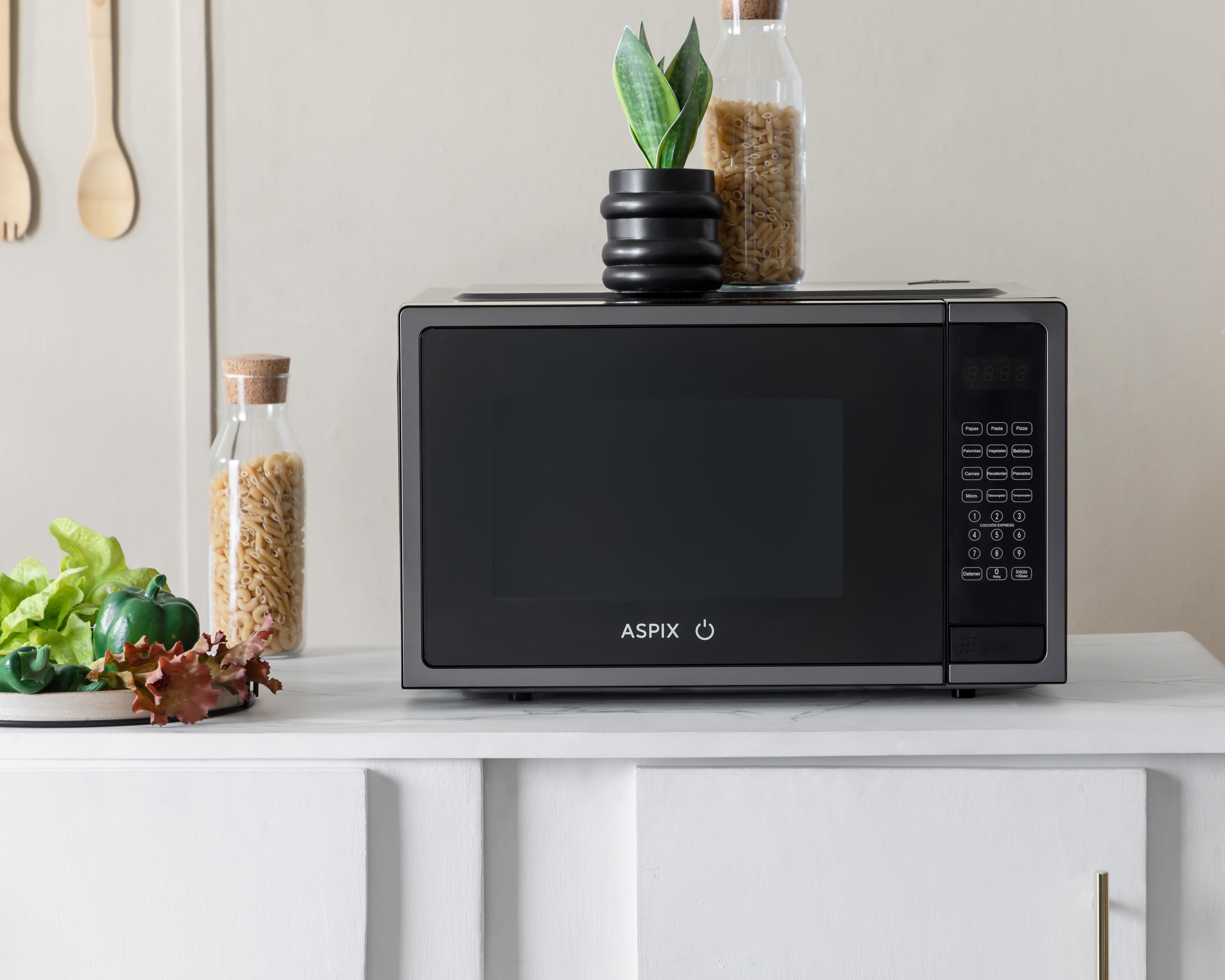 Foto 6 | Horno de Microondas Aspix 1.5 Pies AX24MWO15SN Negro