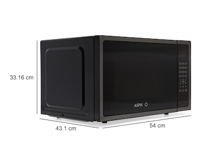 Foto 7 | Horno de Microondas Aspix 1.5 Pies AX24MWO15SN Negro