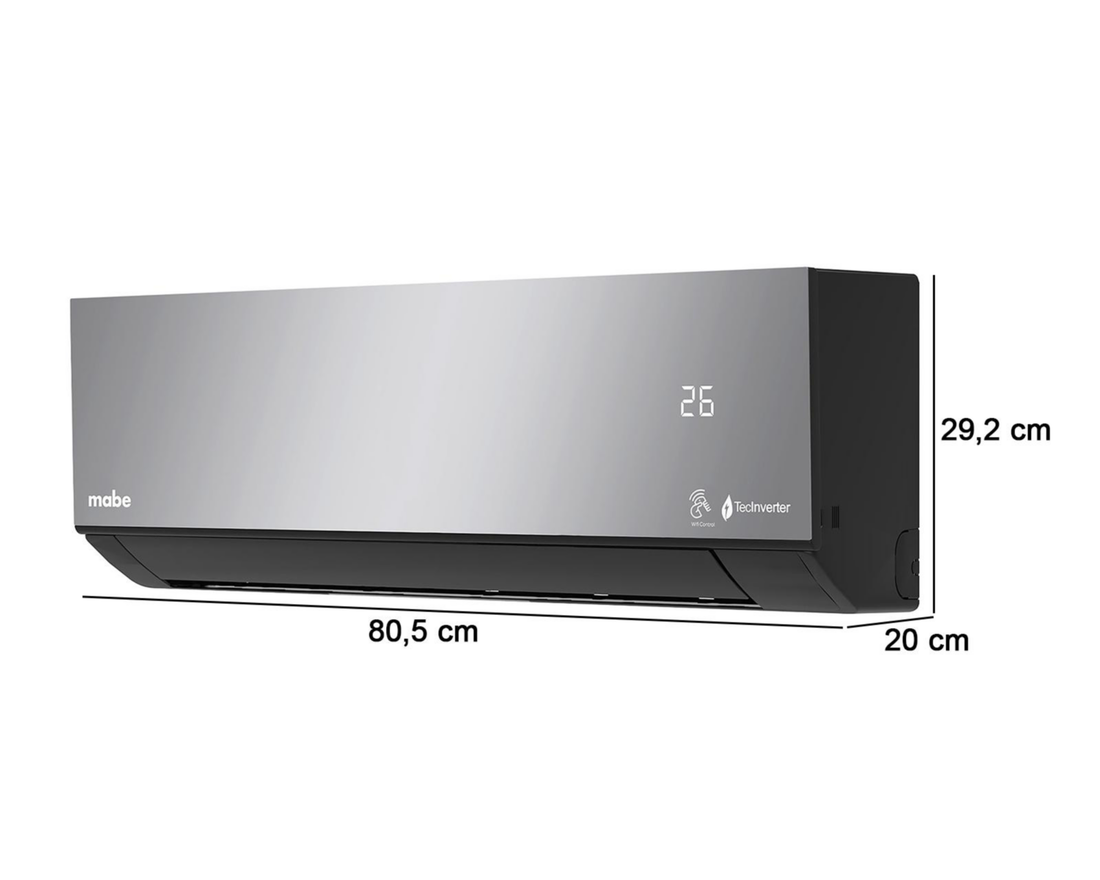 Foto 6 | Minisplit Mabe Inverter 1 Tonelada 115 V Solo Frío MMI12CAMCAM10