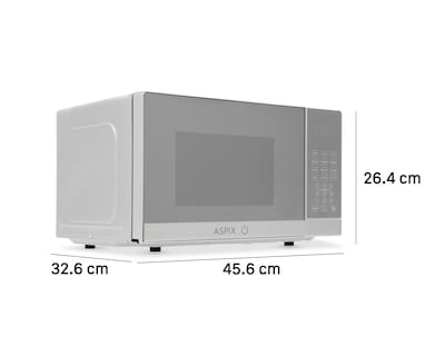 Foto 7 | Horno de Microondas Aspix 0.7 Pies AX24MWO07SS Plateado