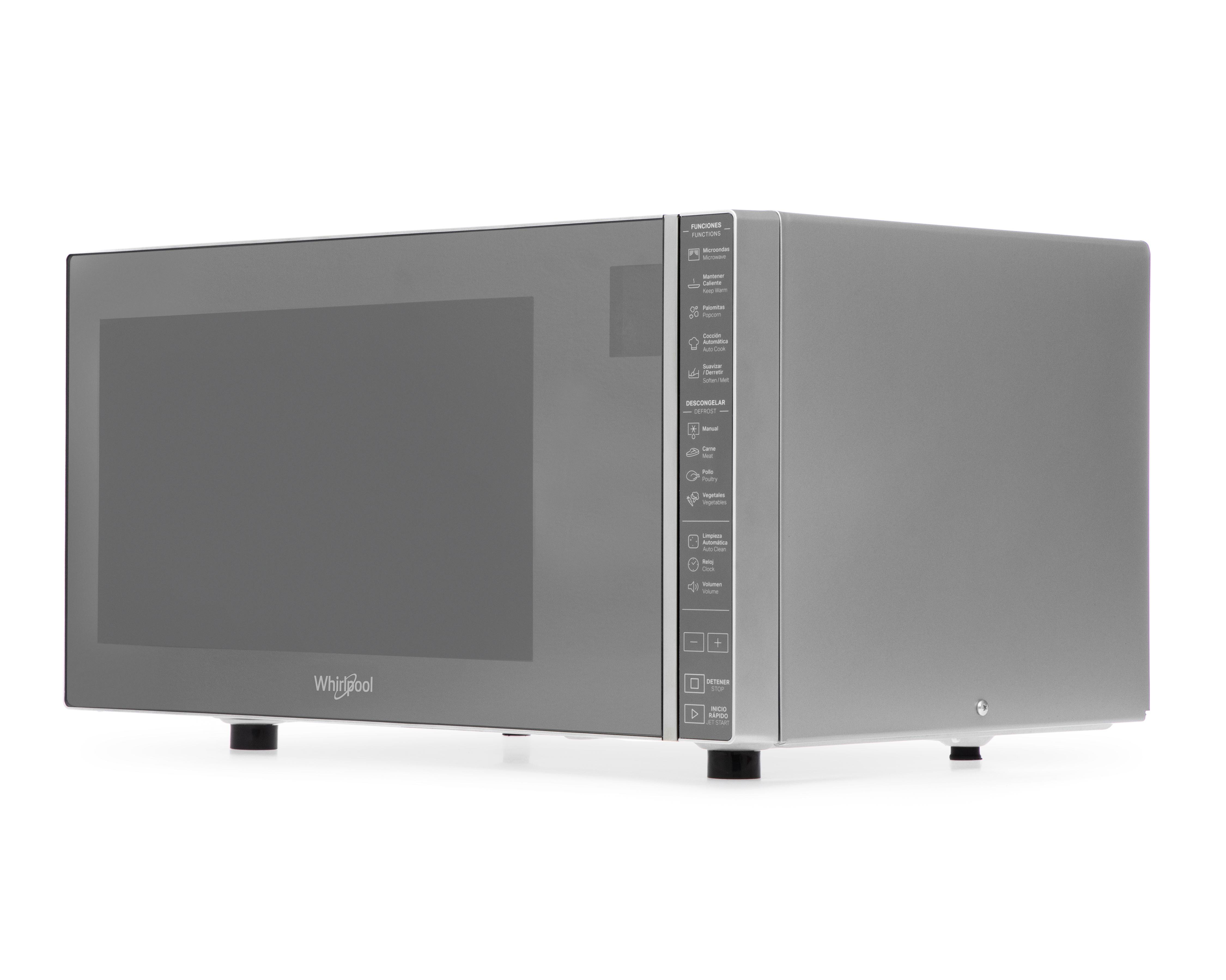 Foto 3 | Horno de Microondas Whirlpool 1.1 Pies WM1811DCPL Plateado